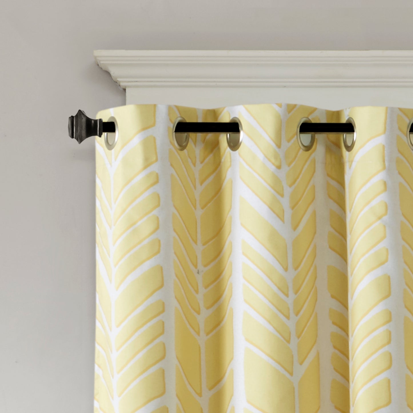Intelligent Design Printed Total Blackout Curtain Panel
