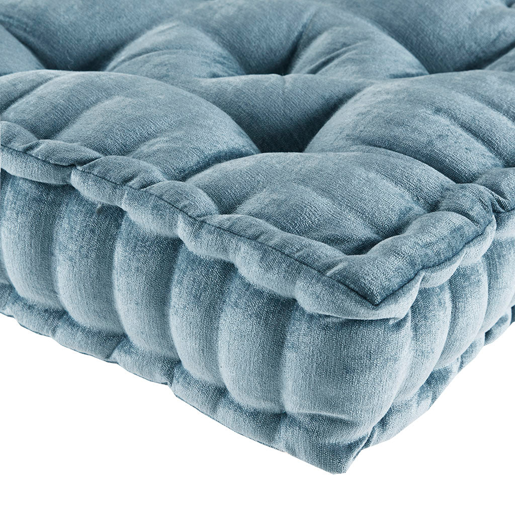 Intelligent Design Poly Chenille Square Floor Pillow Cushion