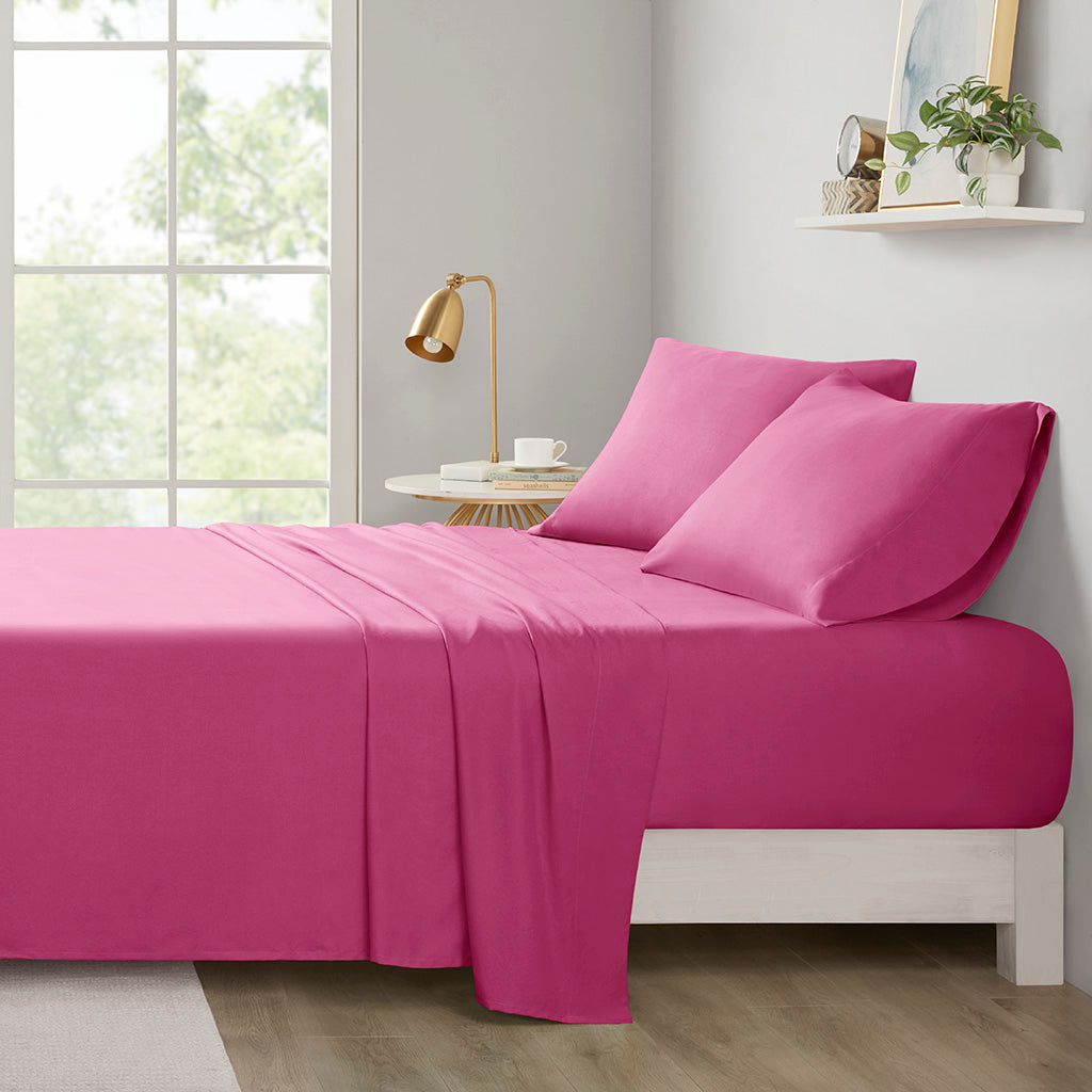 π Microfiber All Season Soft Touch Sheet Set (100% off)