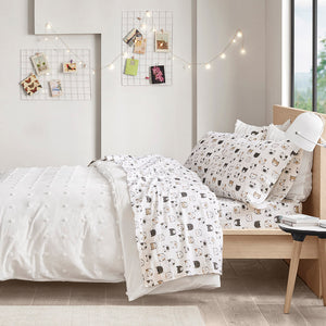 Cozy Soft 100% Cotton Flannel Pigment Printed Sheet Set