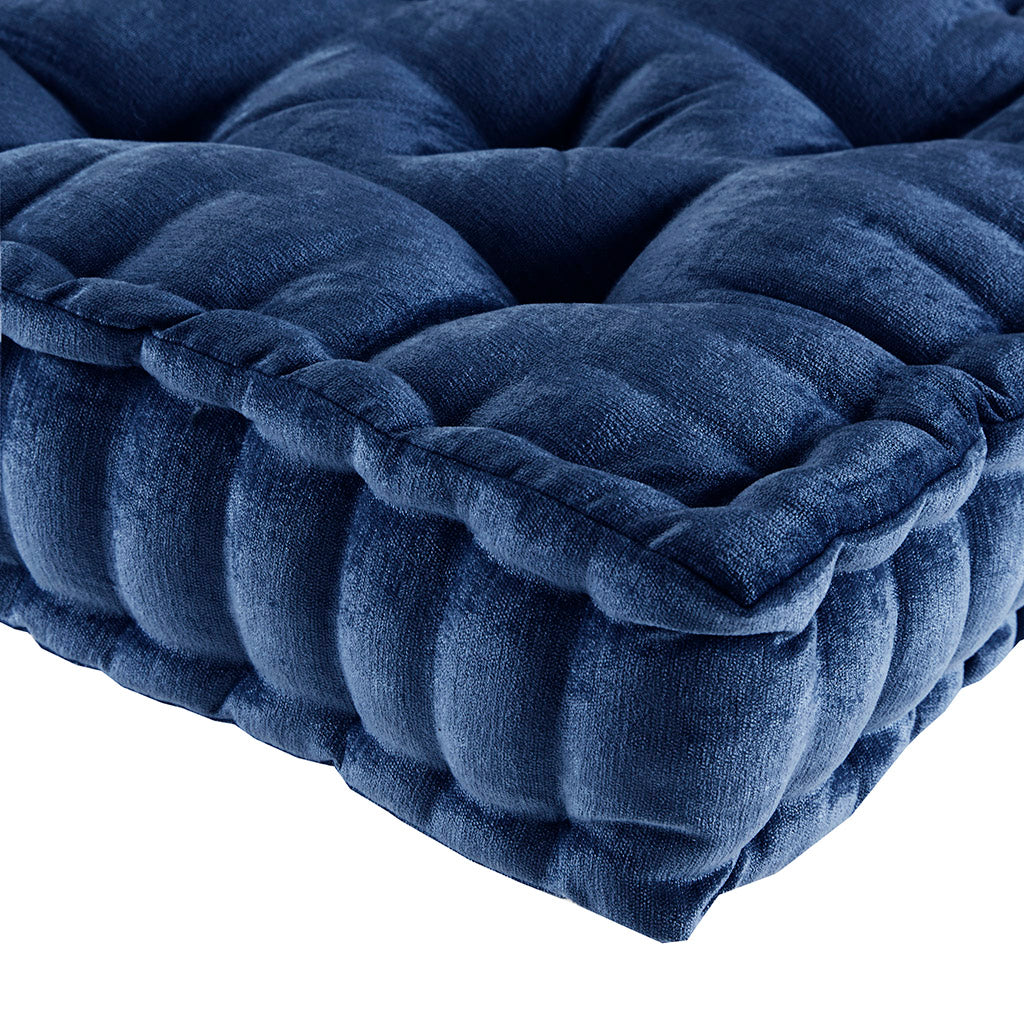 Intelligent Design Poly Chenille Square Floor Pillow Cushion