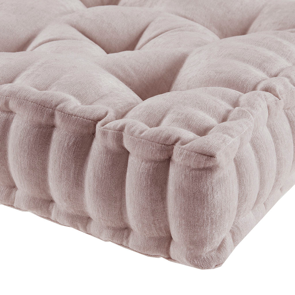 Intelligent Design Poly Chenille Square Floor Pillow Cushion