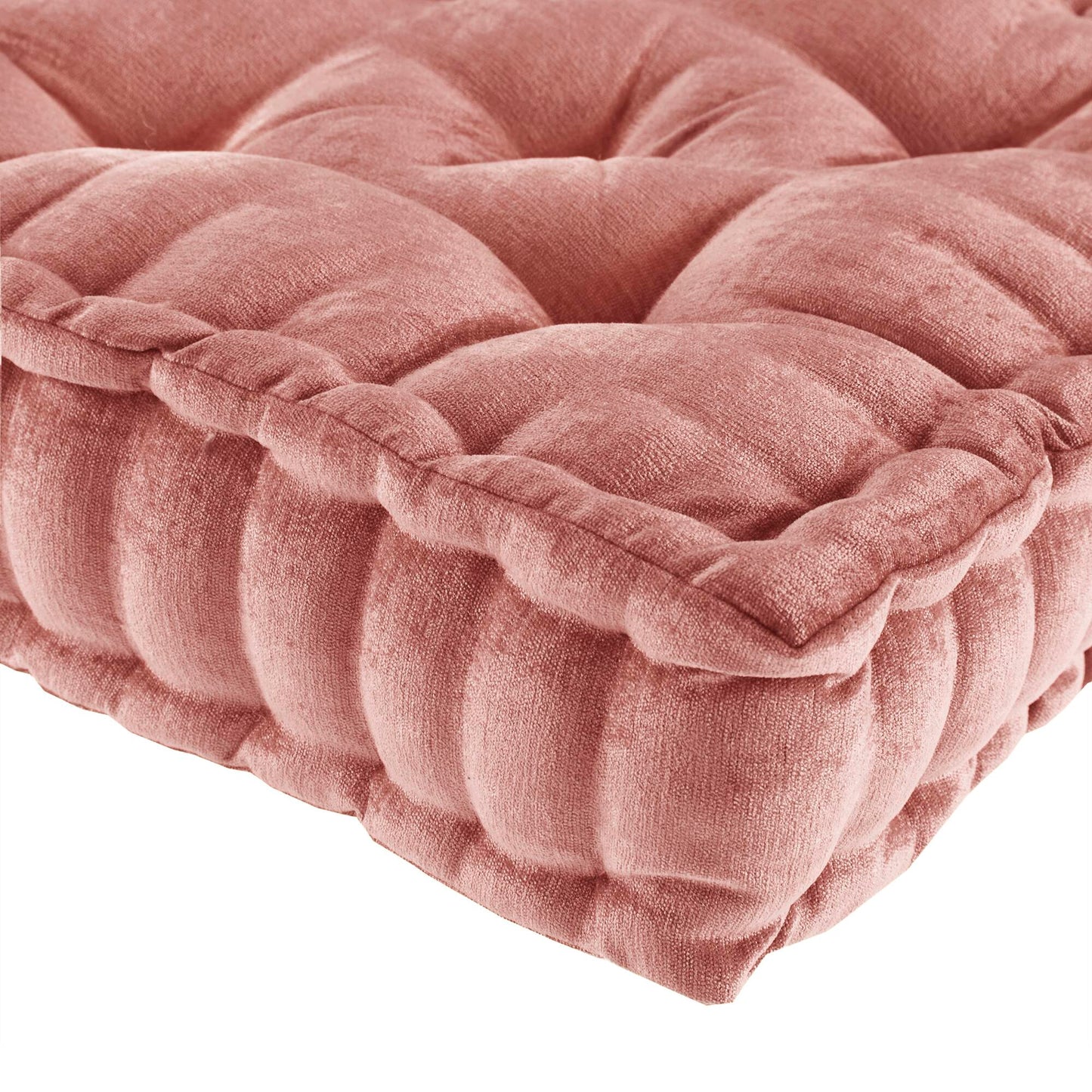 Intelligent Design Poly Chenille Square Floor Pillow Cushion