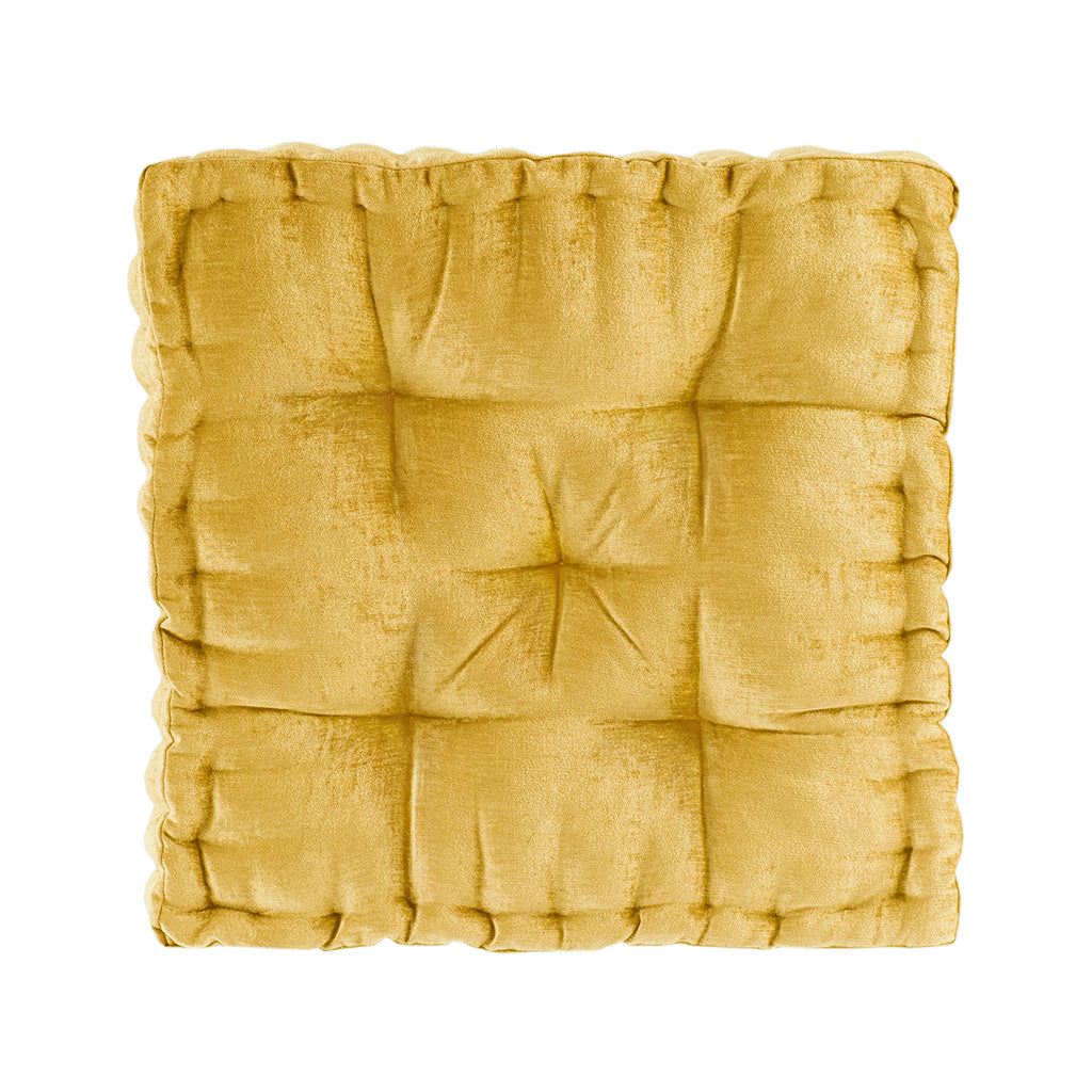 Intelligent Design Poly Chenille Square Floor Pillow Cushion