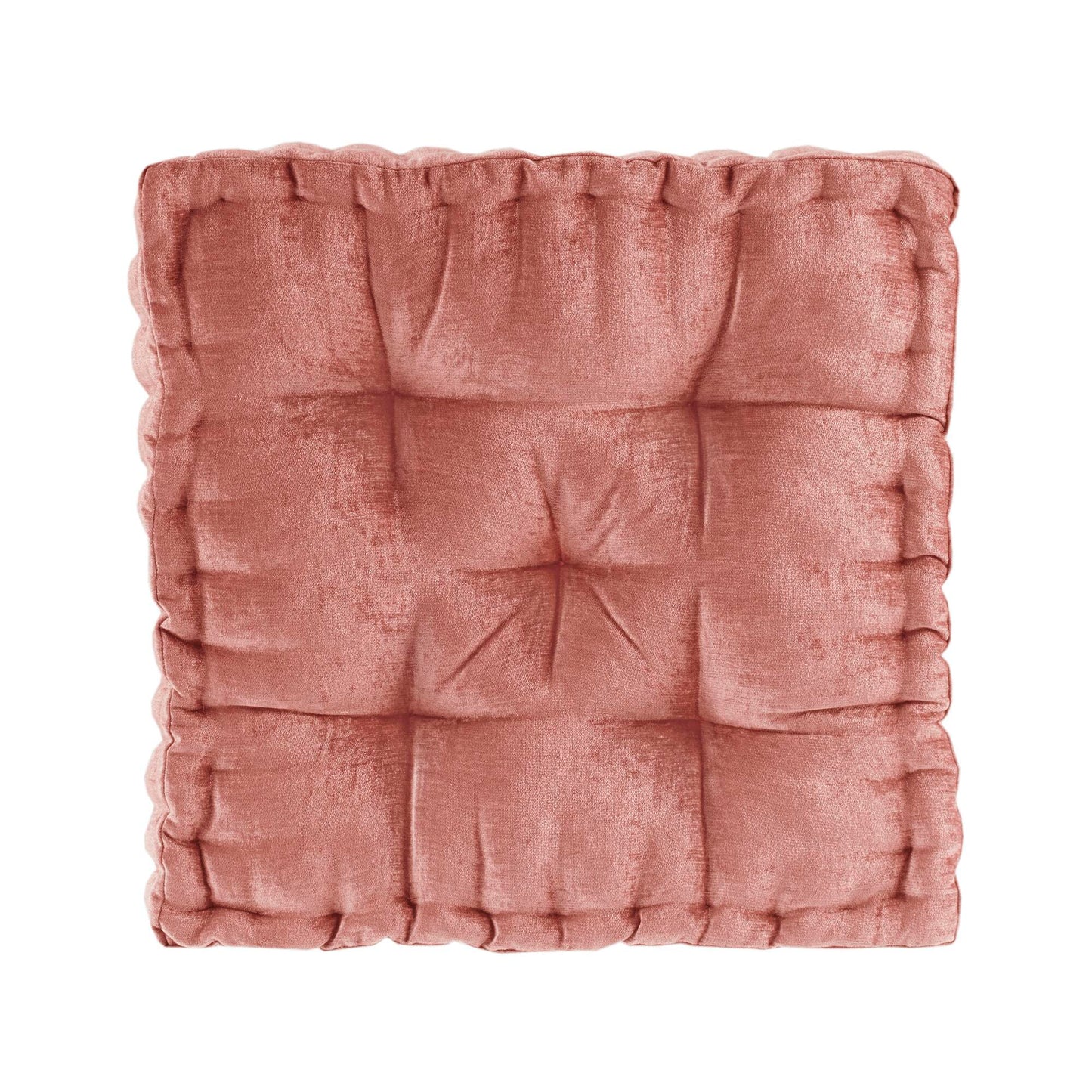 Intelligent Design Poly Chenille Square Floor Pillow Cushion