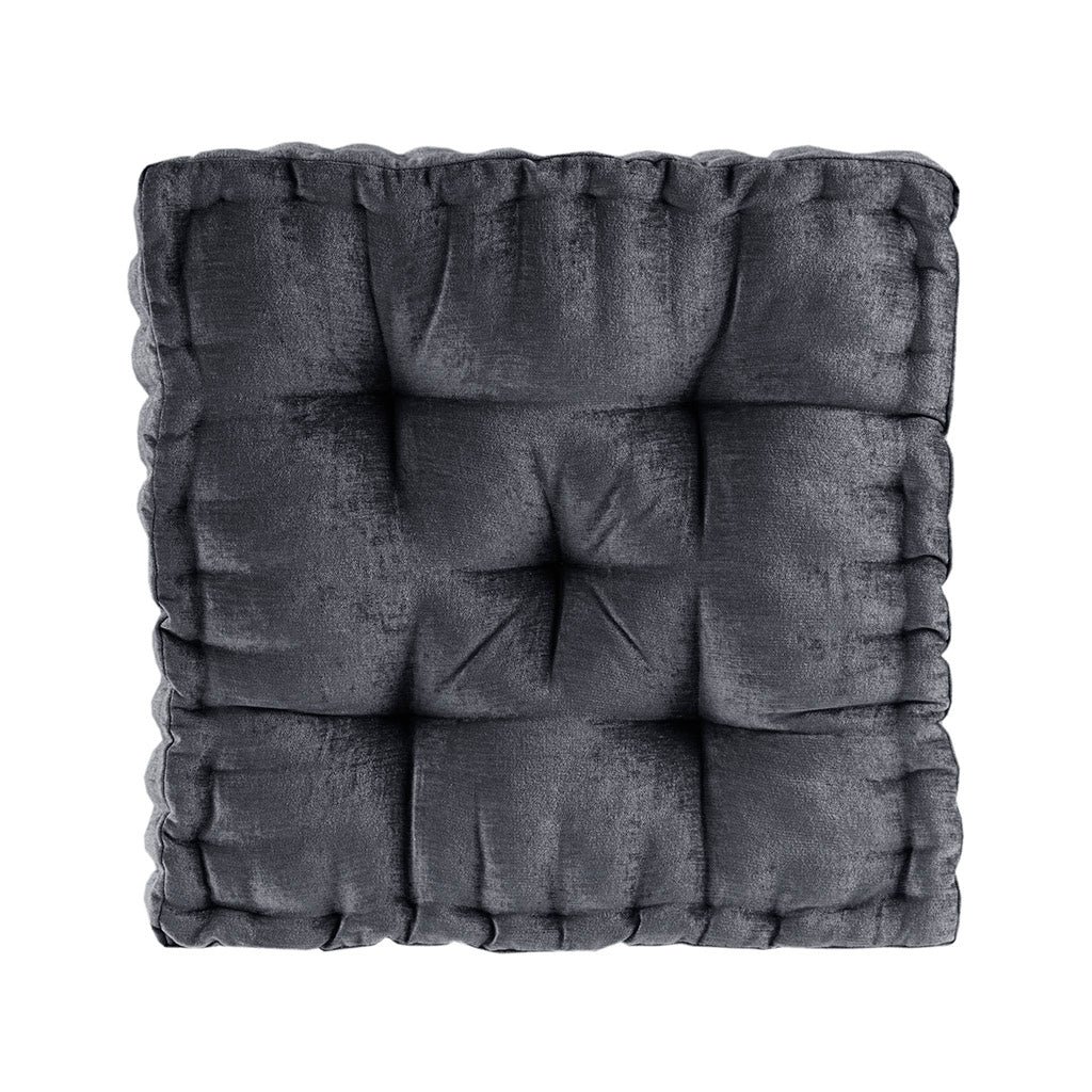 Intelligent Design Poly Chenille Square Floor Pillow Cushion
