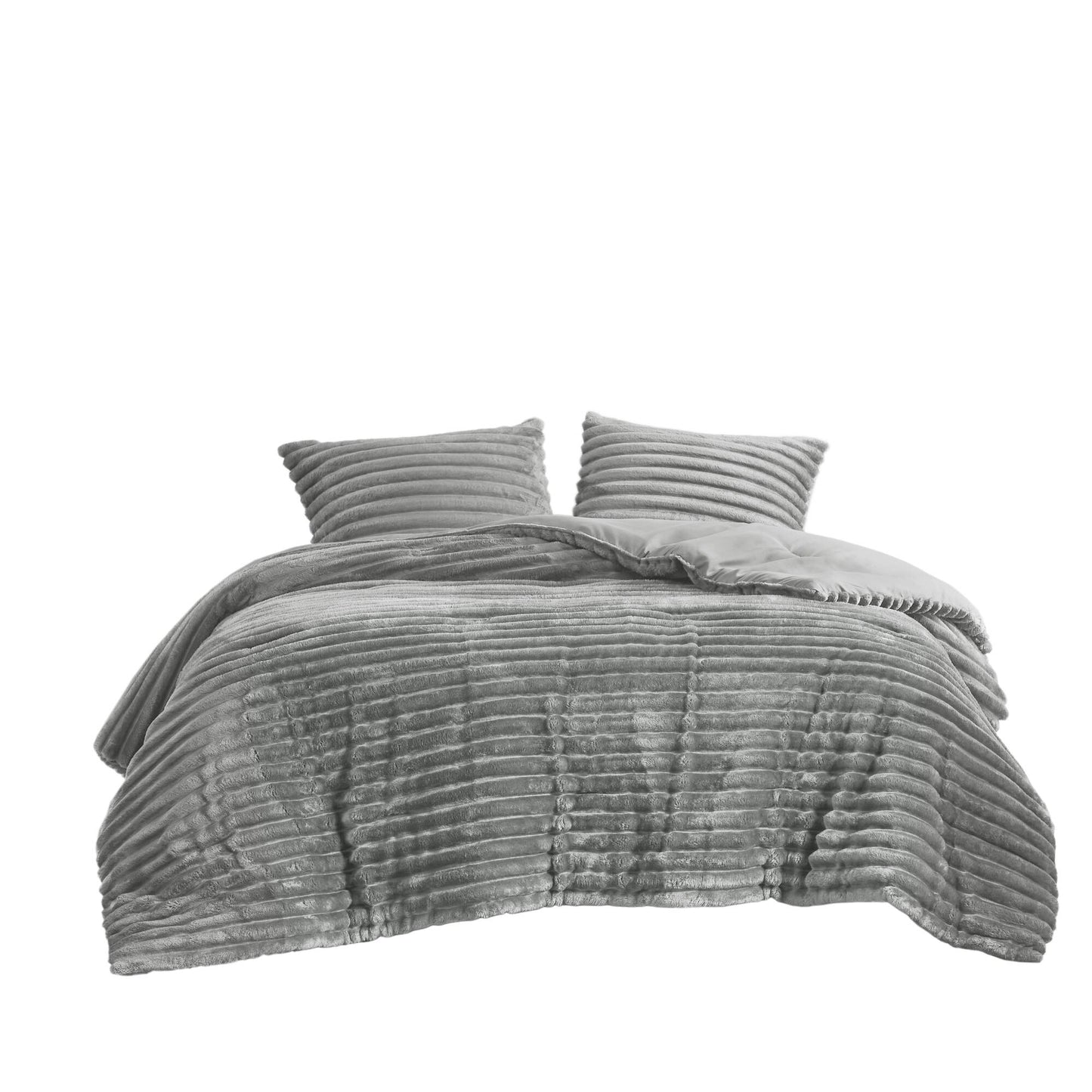 Intelligent Design 3 Piece Corded Plush Comforter Set