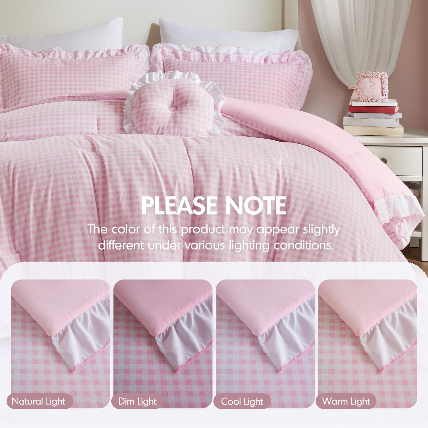 Rowena 4PCS Comforter Set