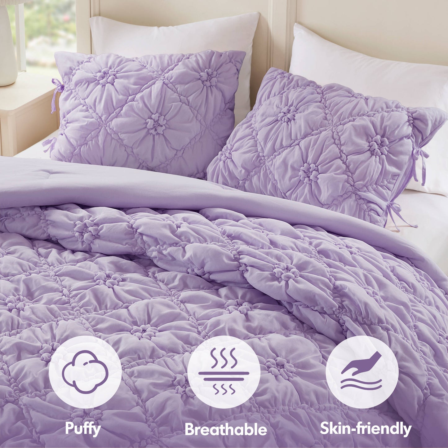 Lily 3PCS Comforter Set