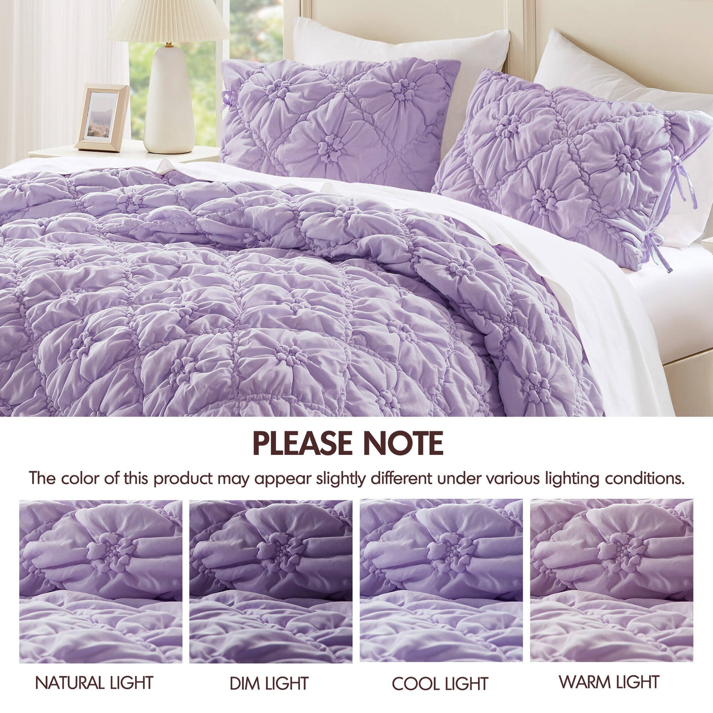 Lily 3PCS Comforter Set