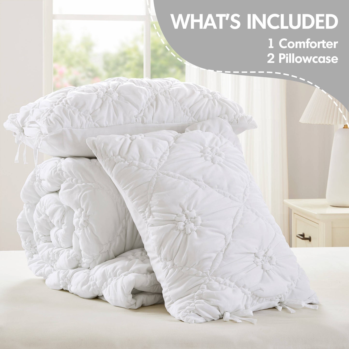 Lily 3PCS Comforter Set