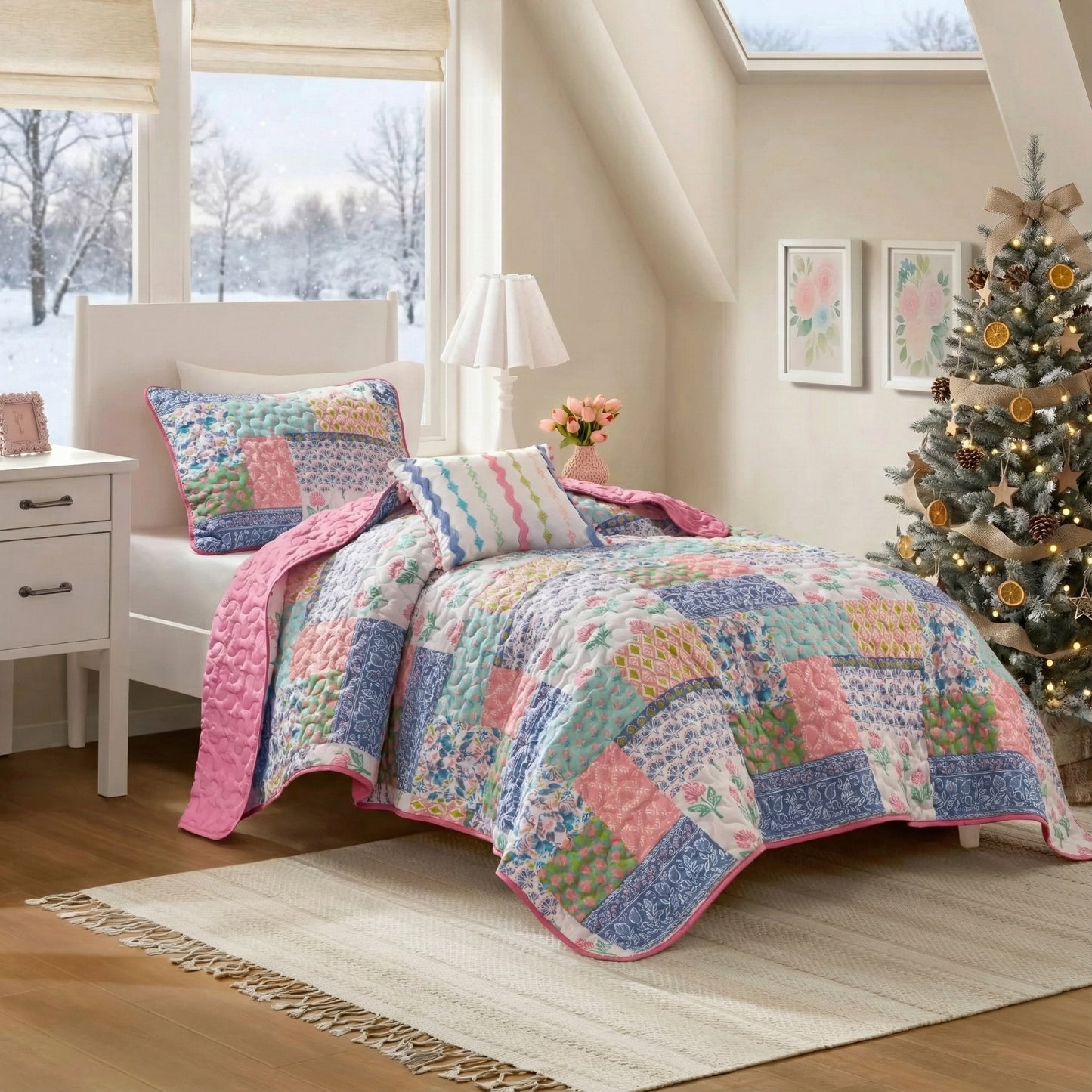Nellie 3pcs Quilt Set