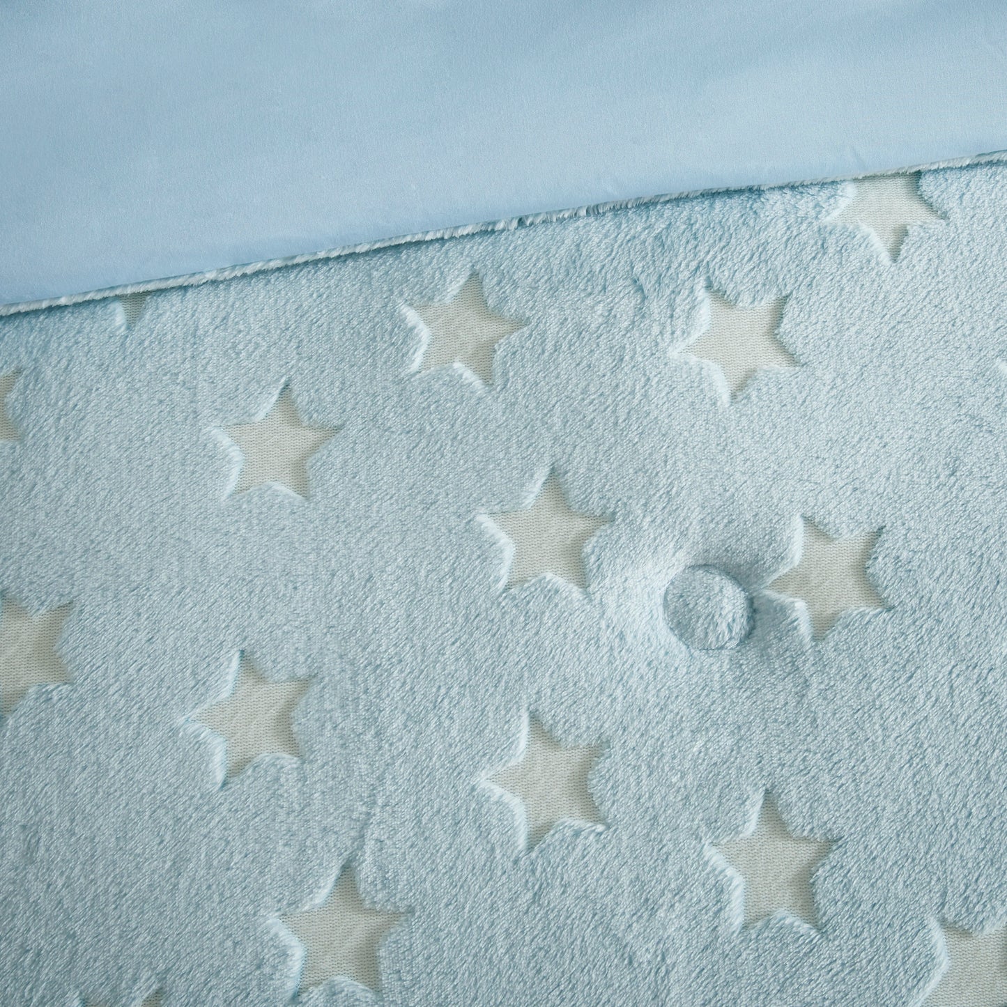 Quinny Glow In The Dark Plush Comforter Set