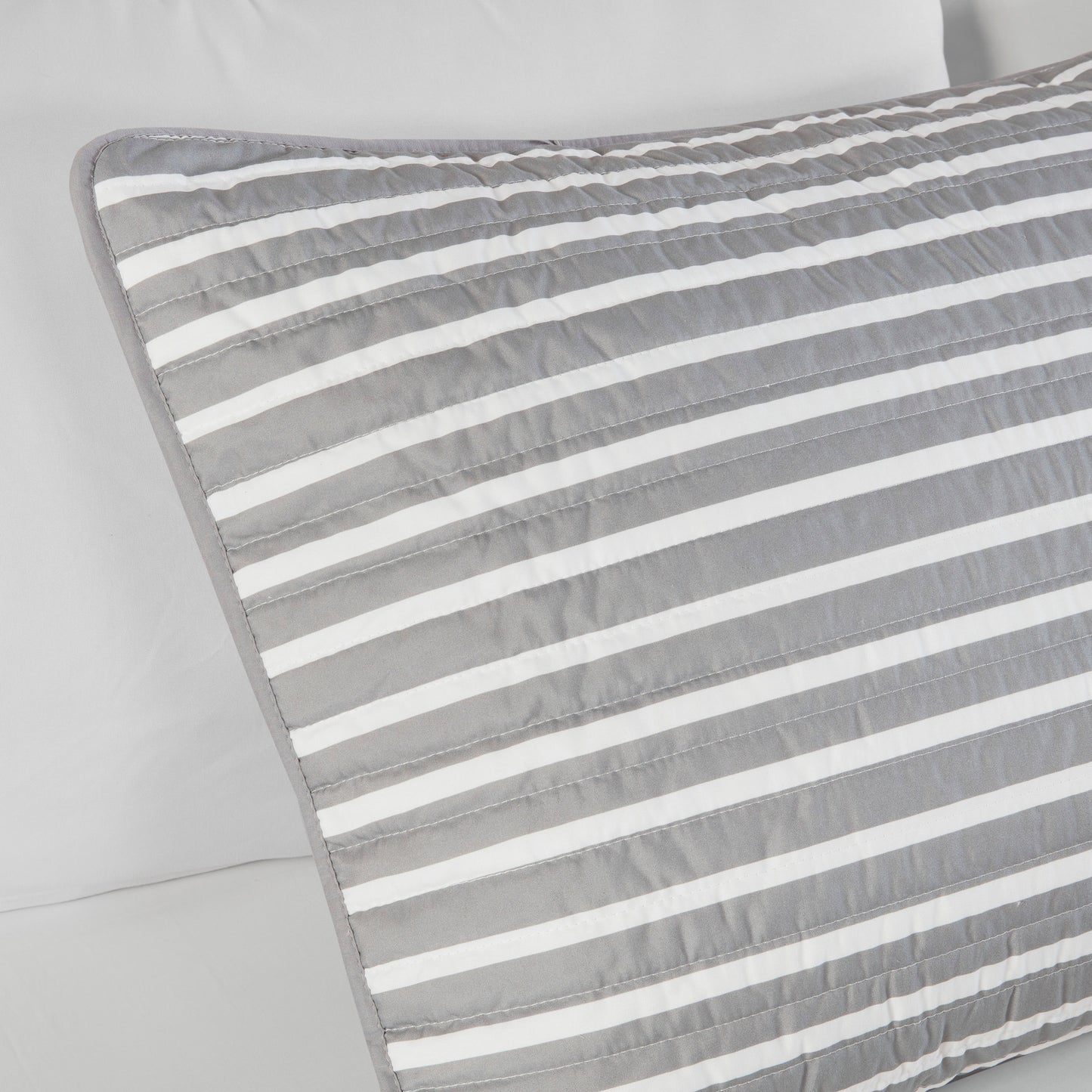 Intelligent Design Reversible Quilt Set with Throw Pillows