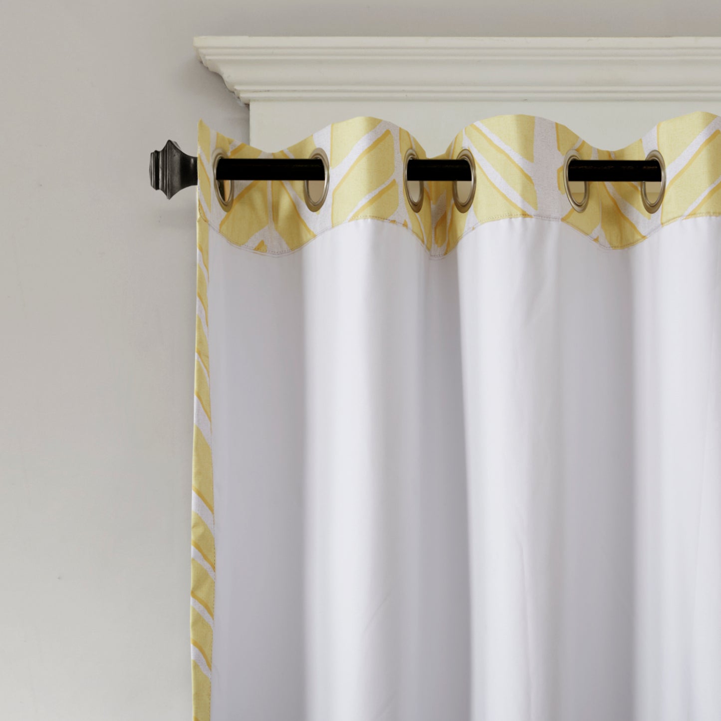 Intelligent Design Printed Total Blackout Curtain Panel
