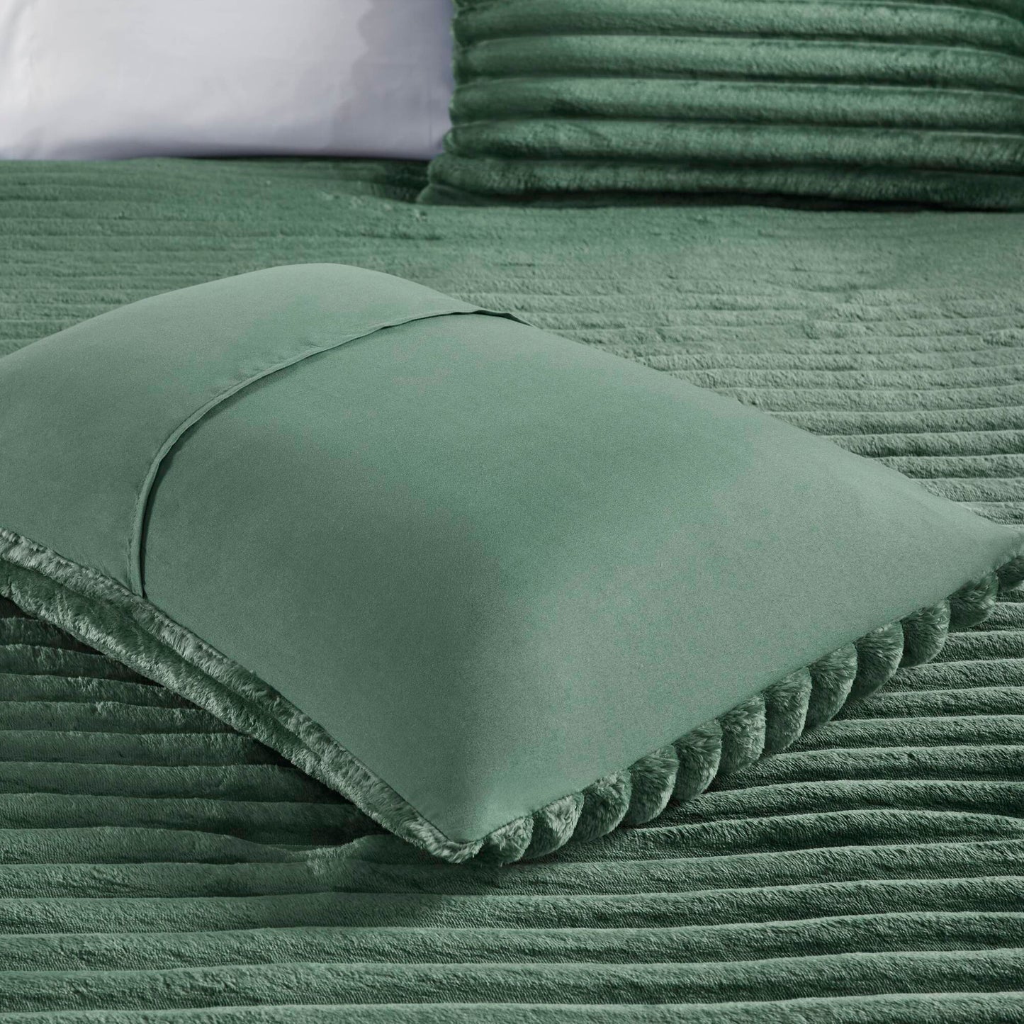 Intelligent Design 3 Piece Corded Plush Comforter Set