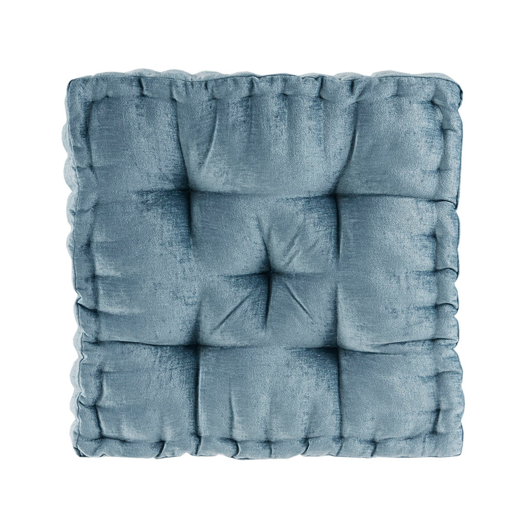 Intelligent Design Poly Chenille Square Floor Pillow Cushion