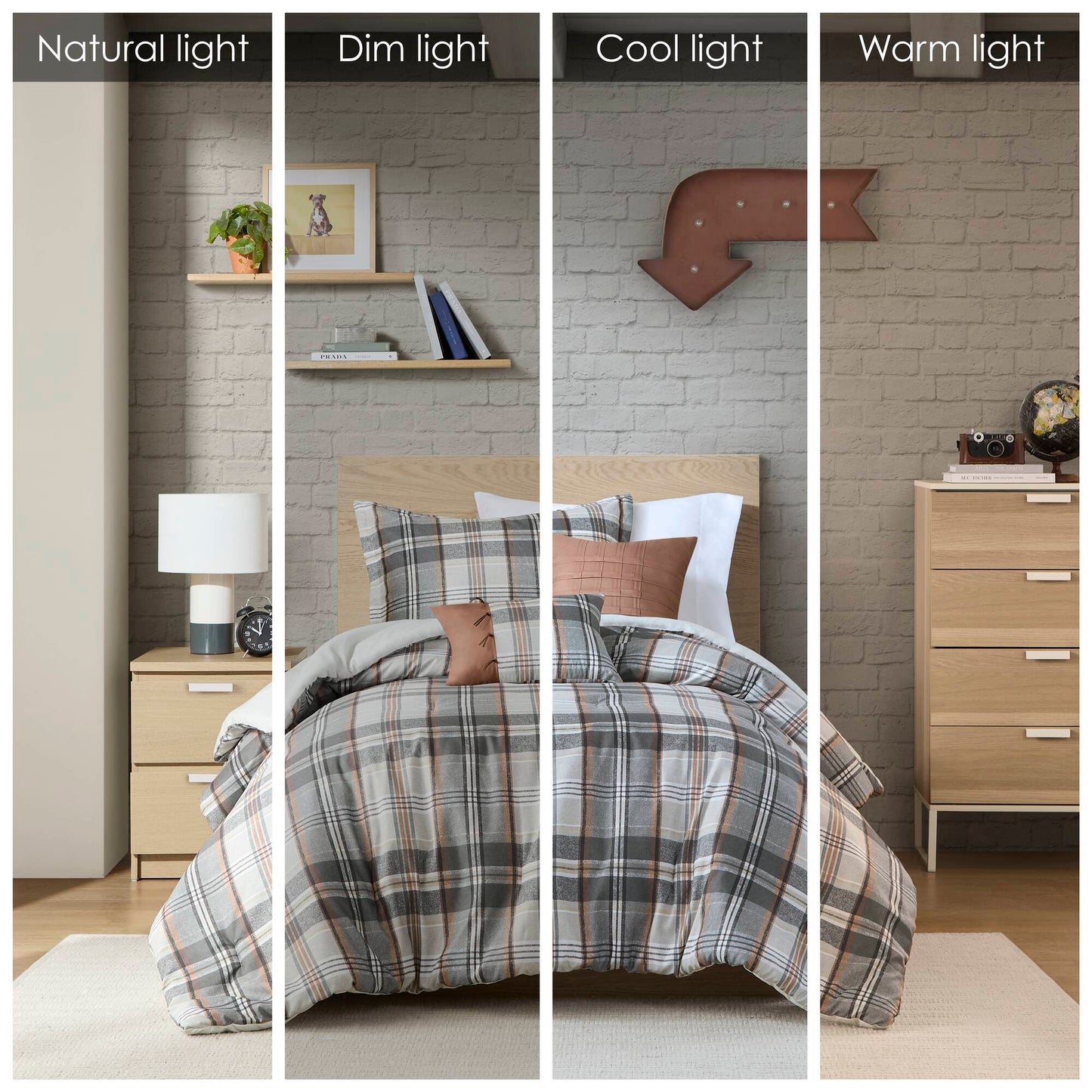 Blake Plaid Comforter Set