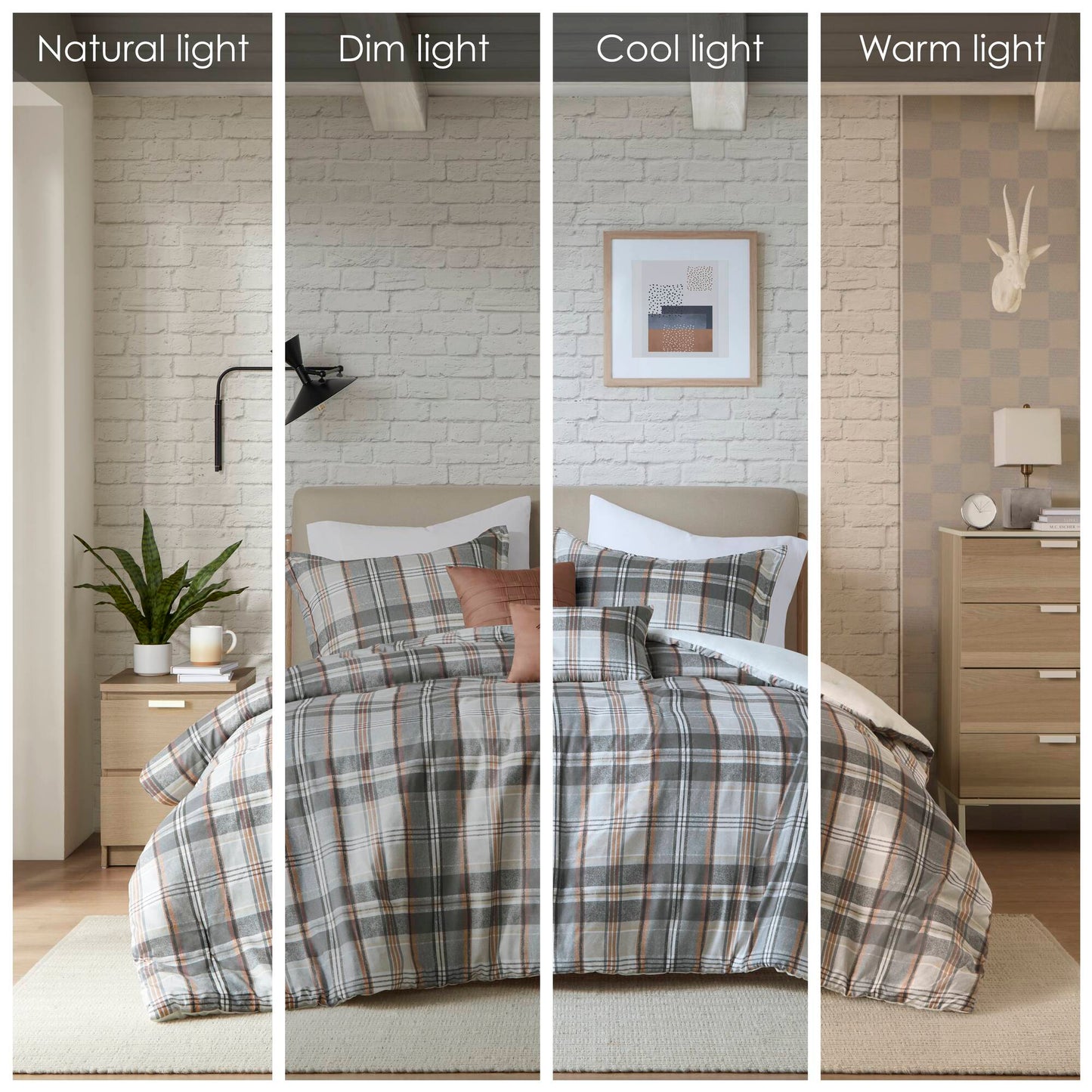 Blake Plaid Comforter Set