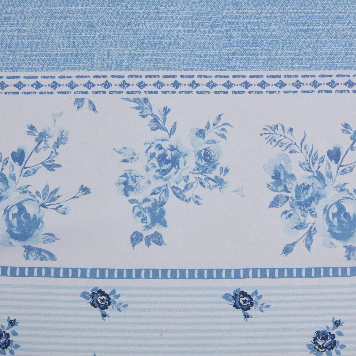 Christa Floral Striped Comforter Set