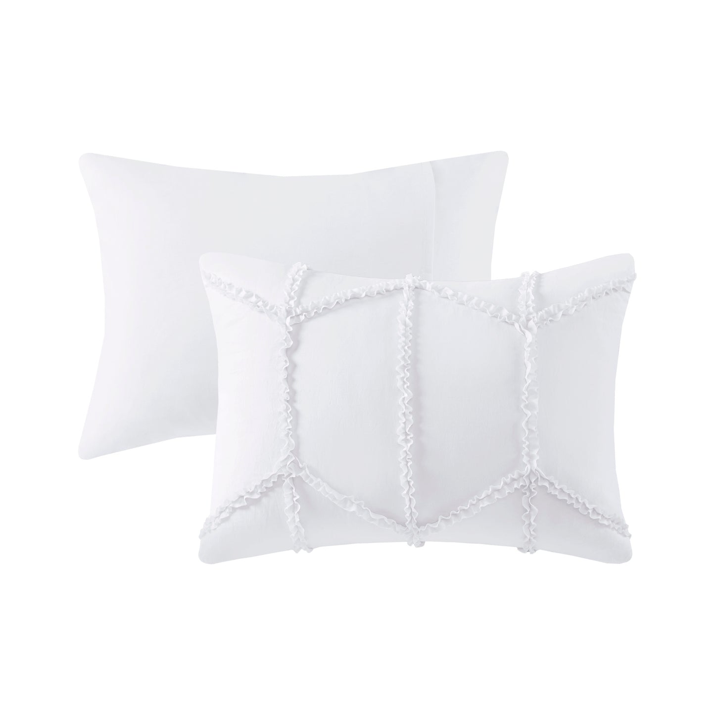 Jayla Ruffle Comforter Set