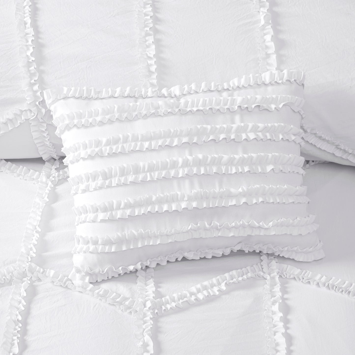 Jayla Ruffle Comforter Set