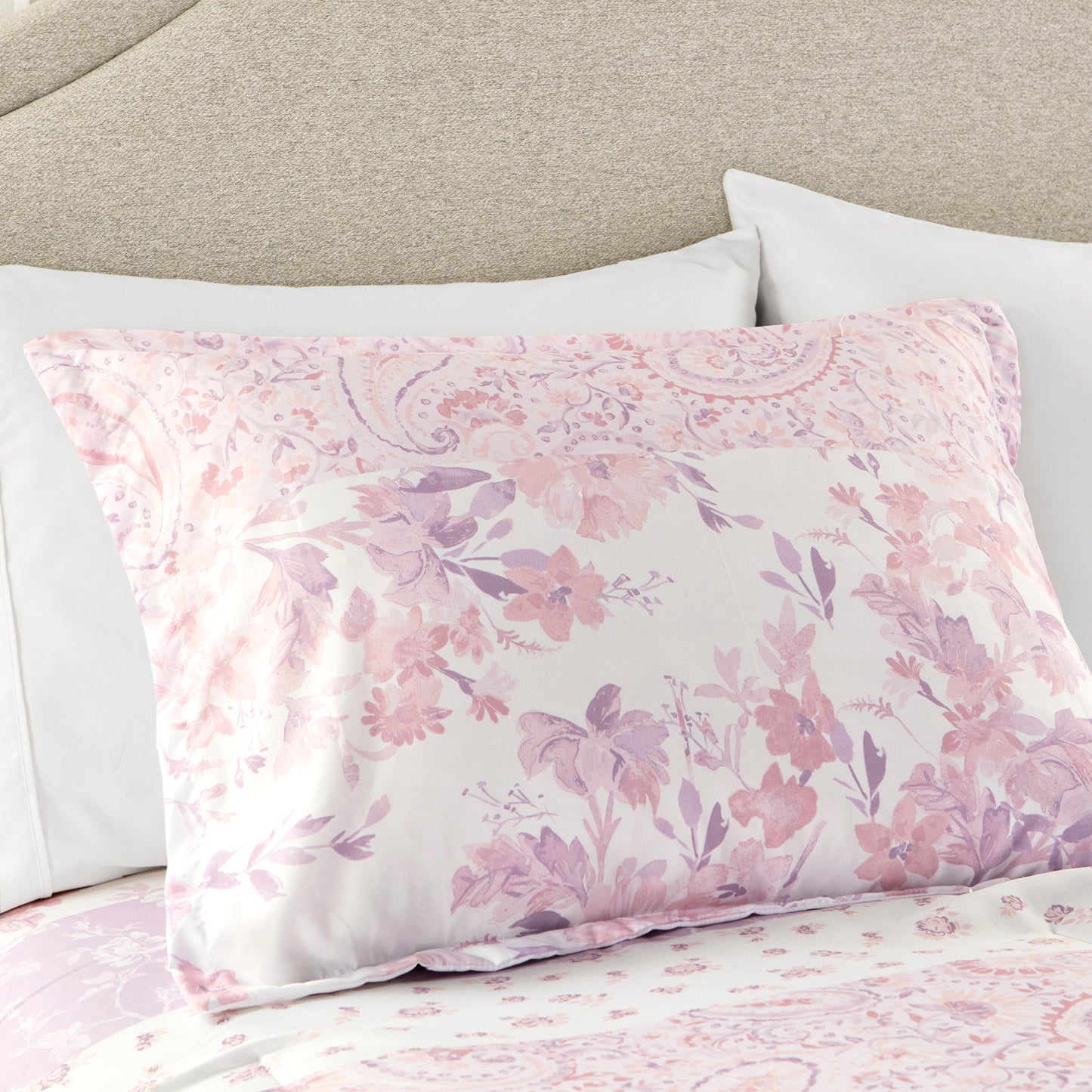 Oliena Floral Paisley Comforter Set