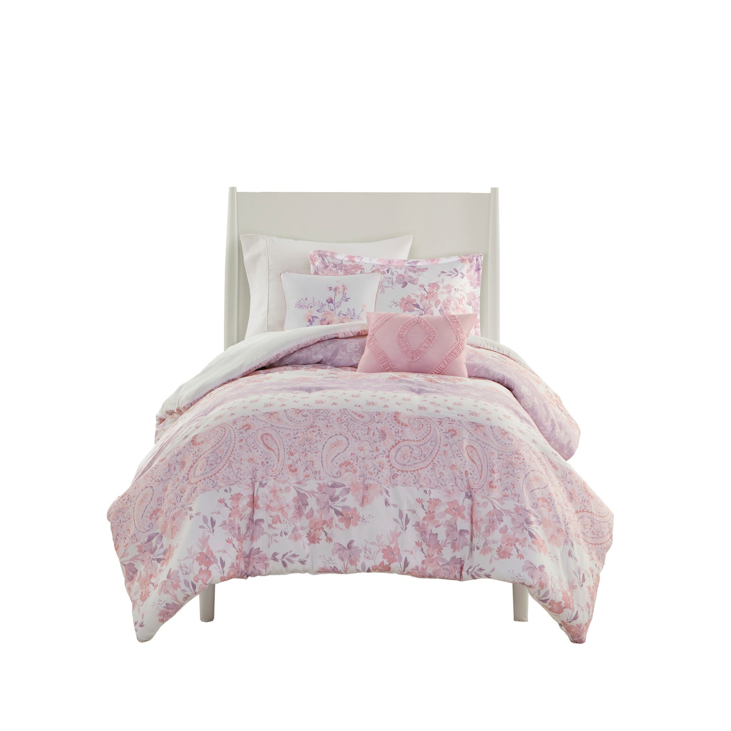 Oliena Floral Paisley Comforter Set