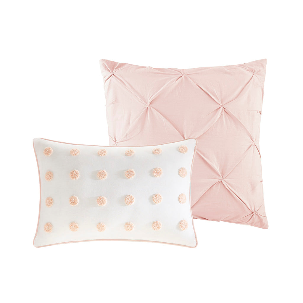 Myla 7 Piece Cotton Jacquard Comforter Set