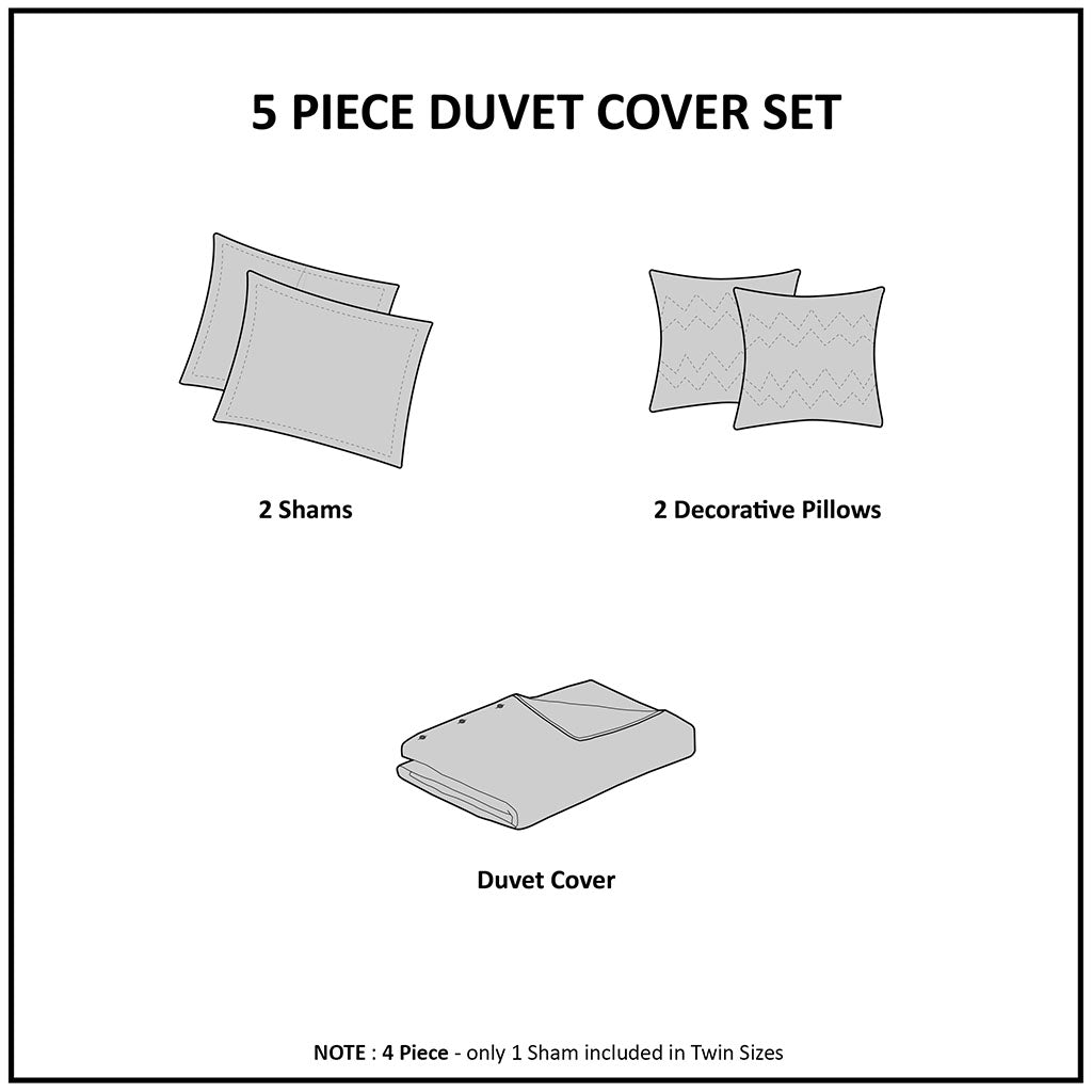 Calum Cotton Duvet Cover Set