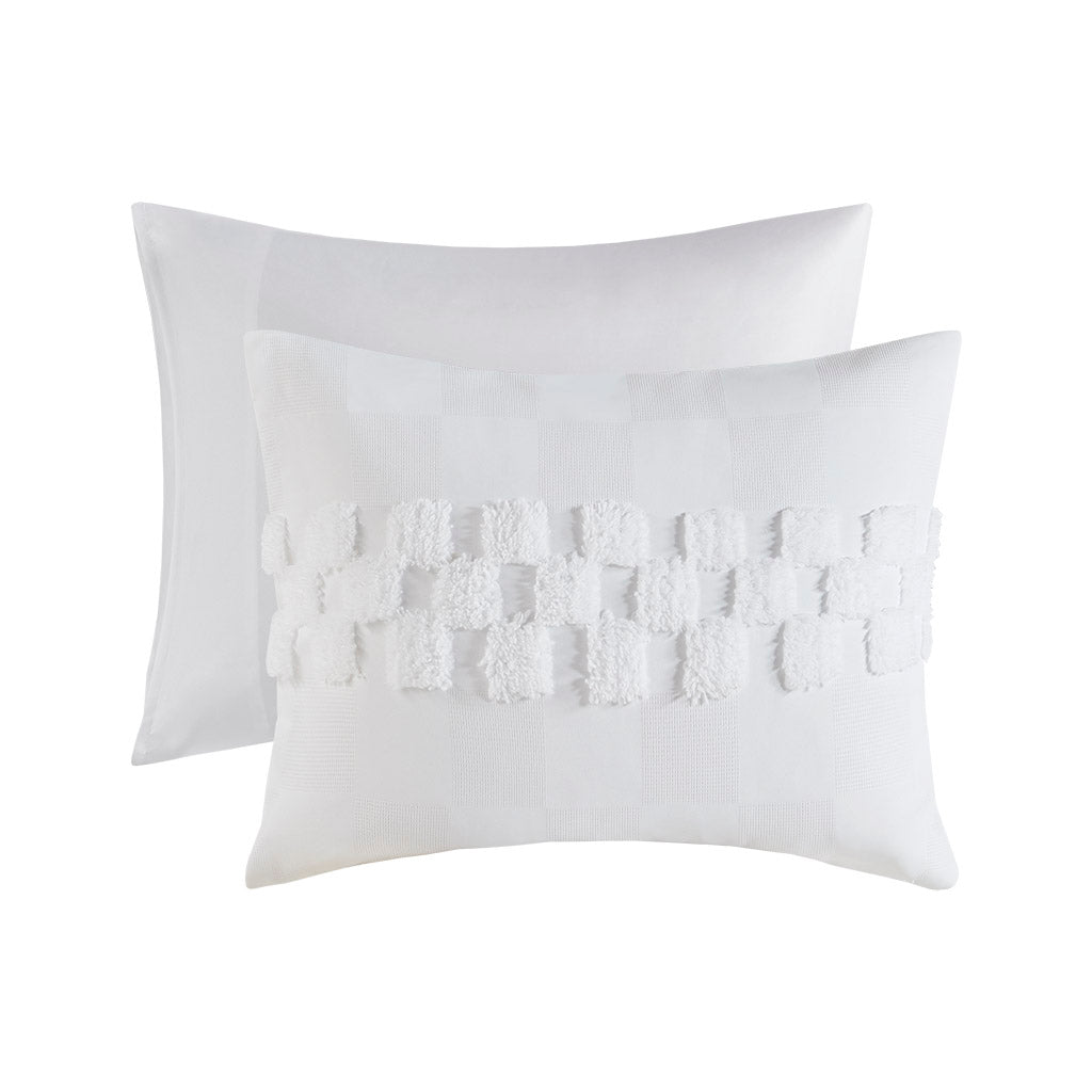 Bennett 3 Piece Chenille Duvet Cover Set