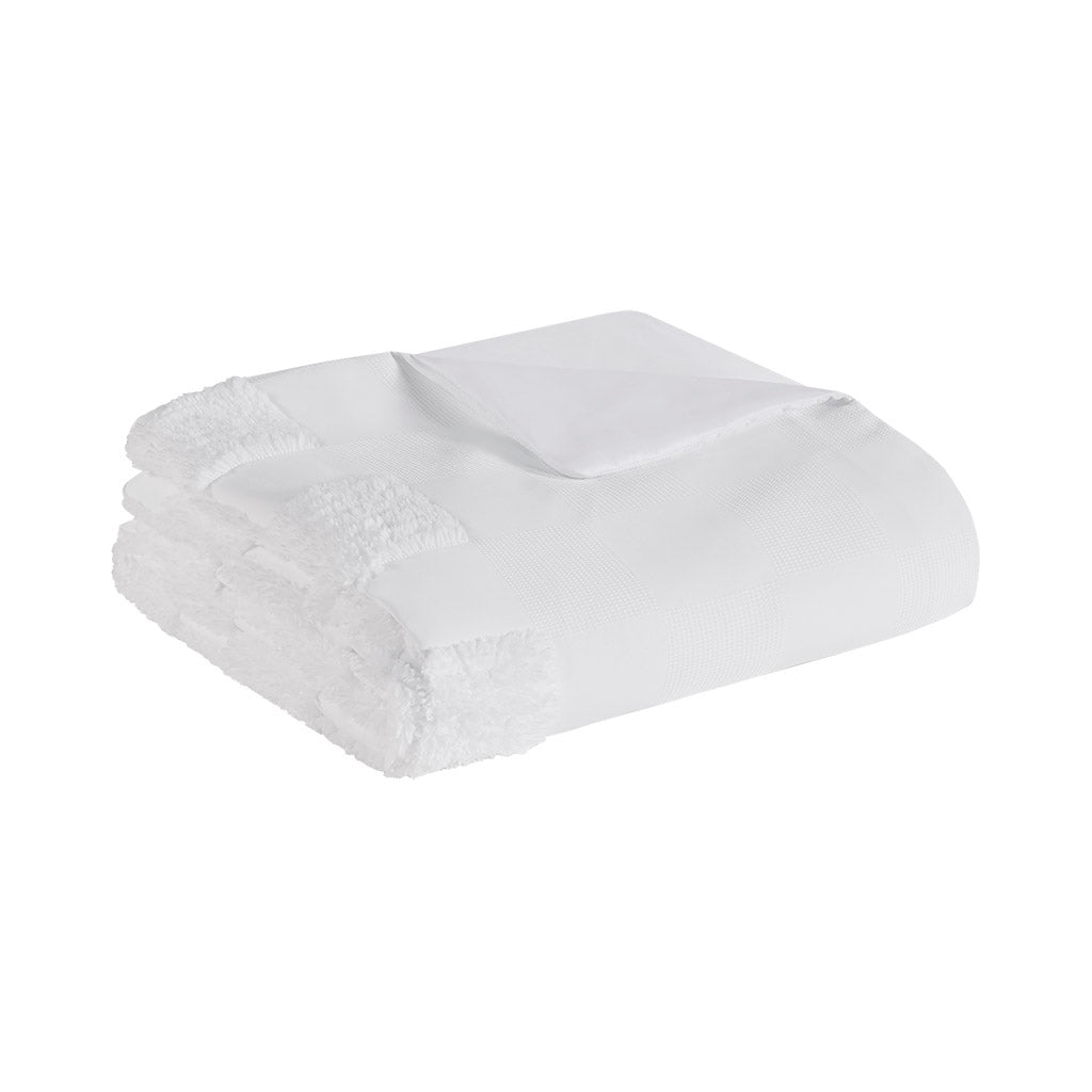 Bennett 3 Piece Chenille Duvet Cover Set
