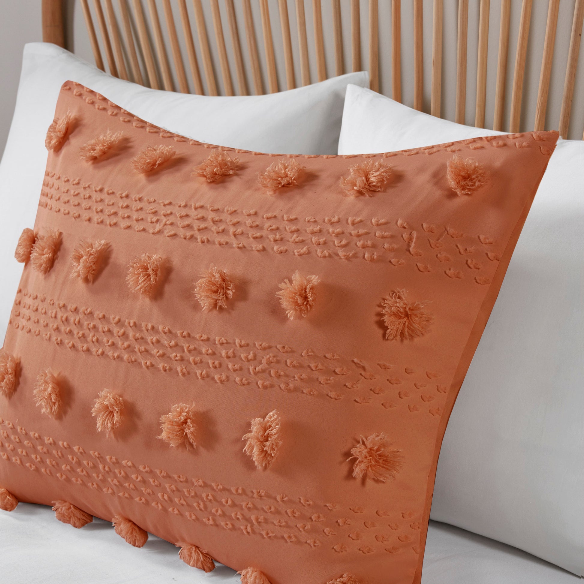 Intelligent Design Clip Jacquard Duvet Cover Set
