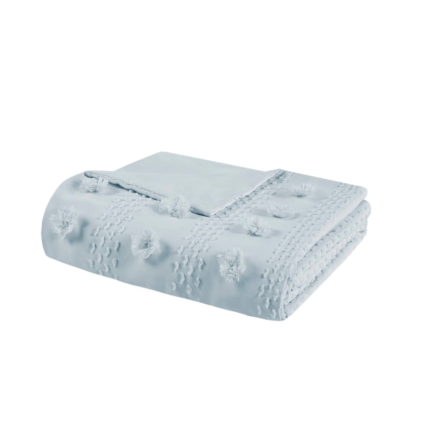 Intelligent Design Clip Jacquard Duvet Cover Set