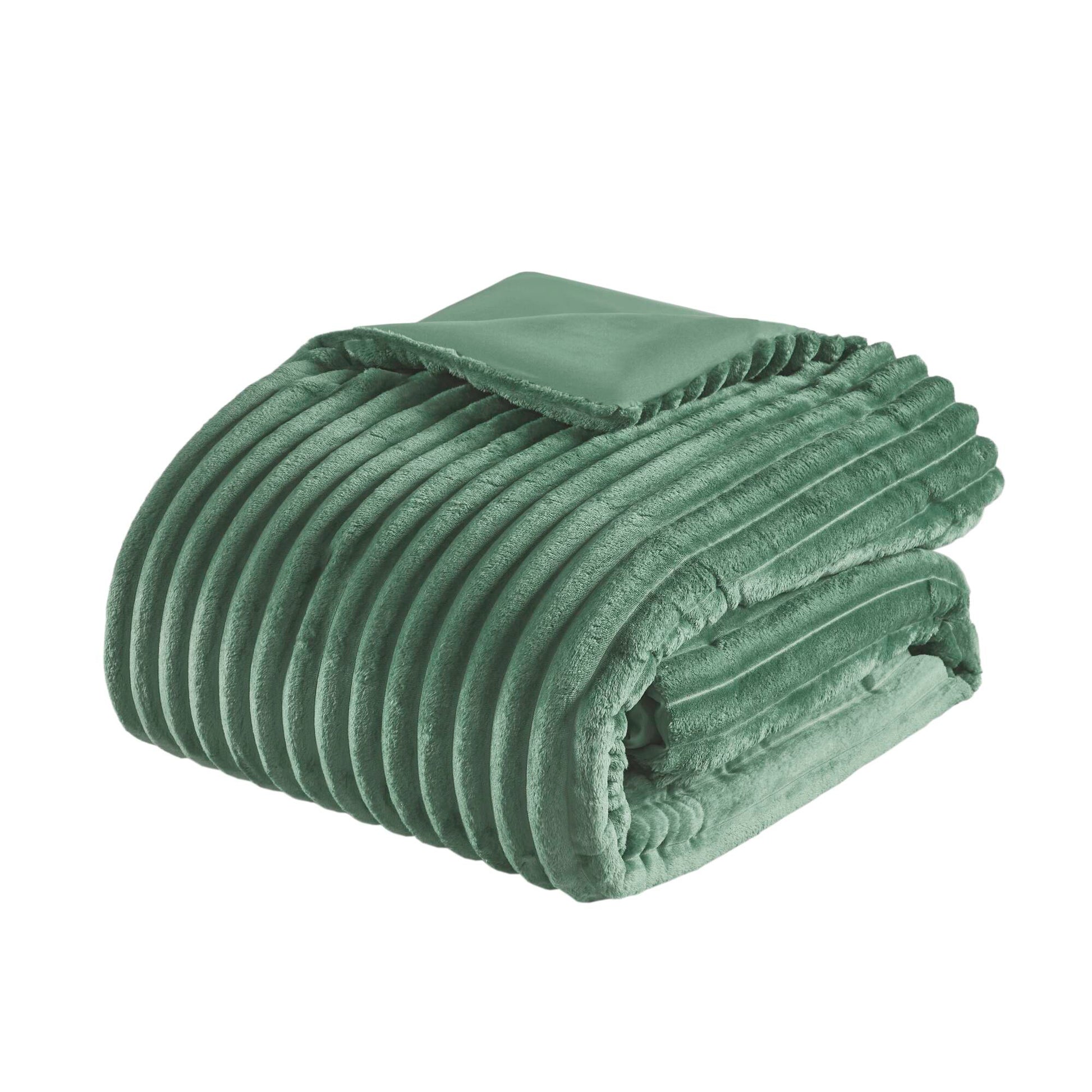 Intelligent Design 3 Piece Corded Plush Comforter Set