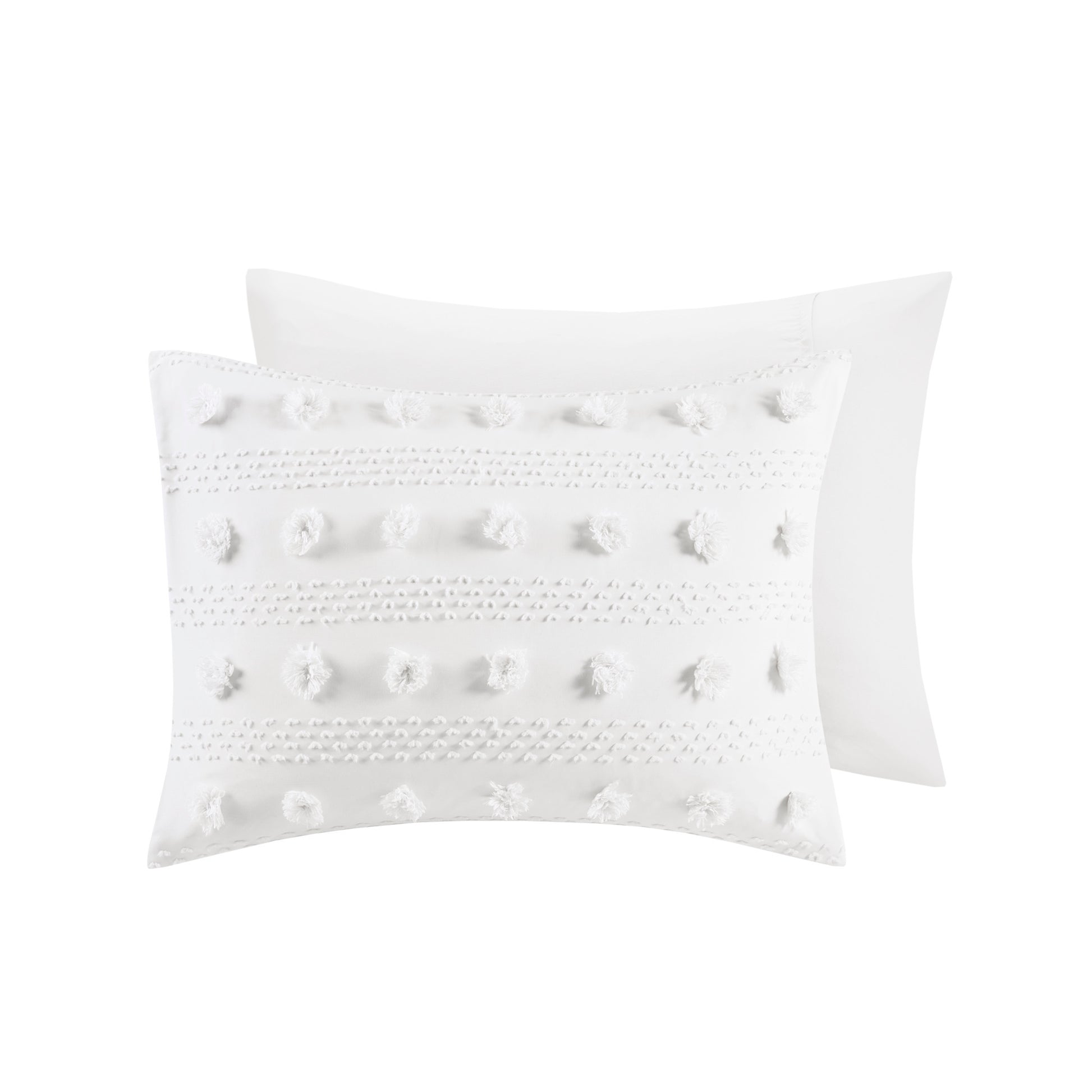 Intelligent Design Clip Jacquard Duvet Cover Set