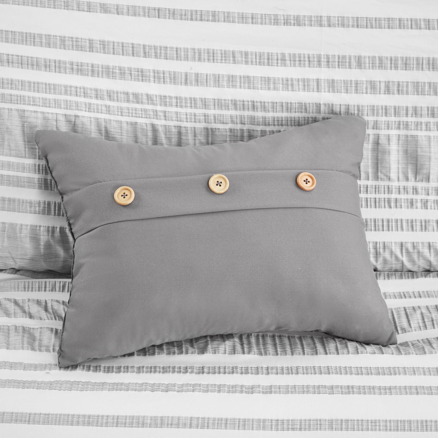 Intelligent Design Striped Comforter Set