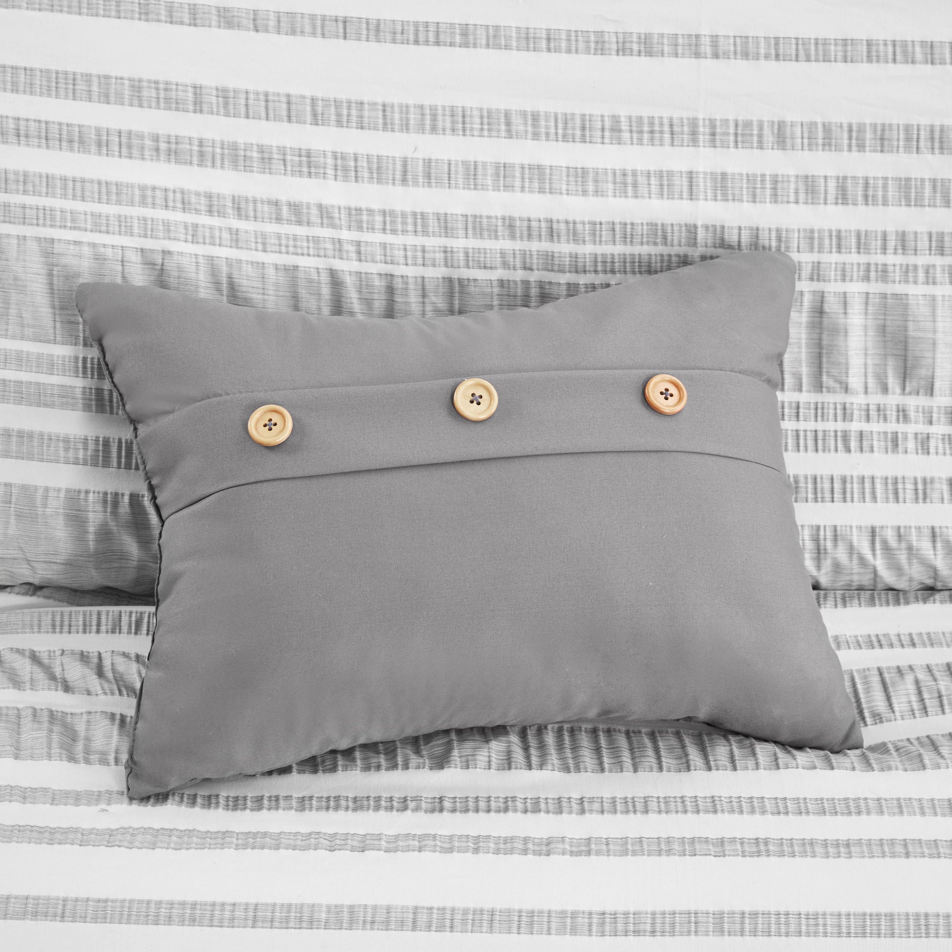 Intelligent Design Striped Comforter Set