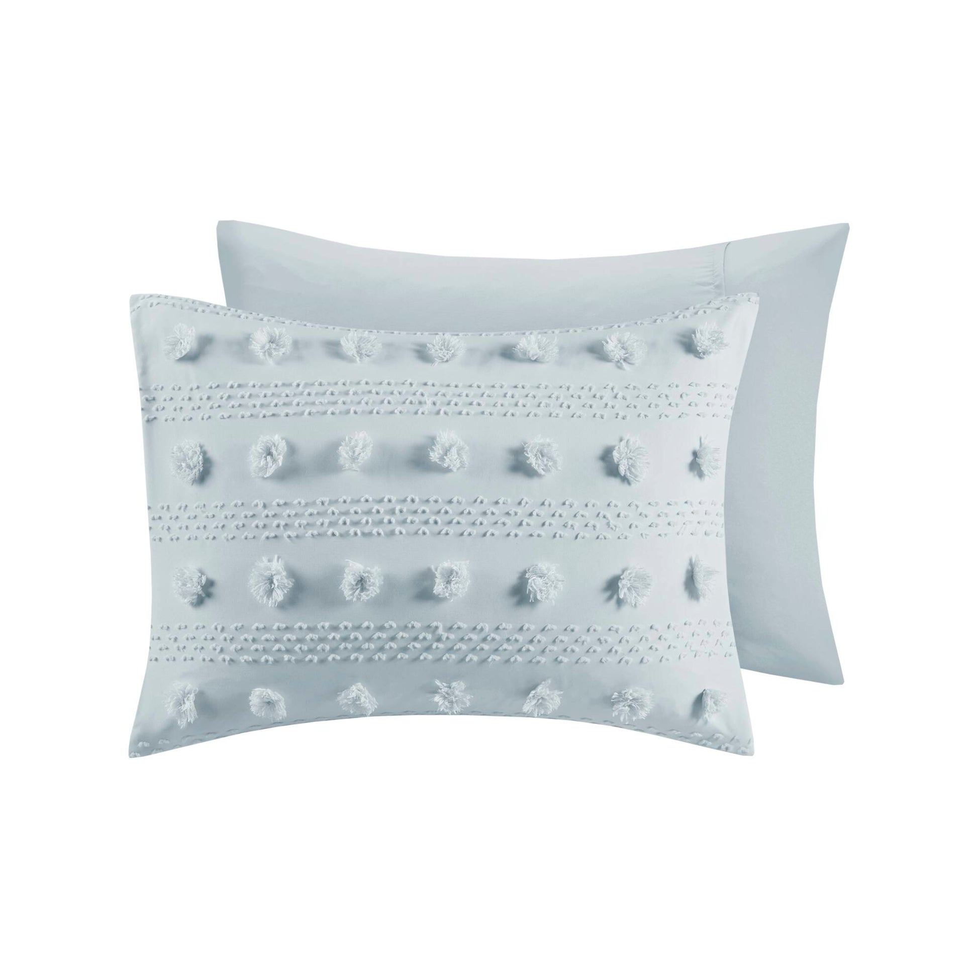 Intelligent Design Clip Jacquard Duvet Cover Set