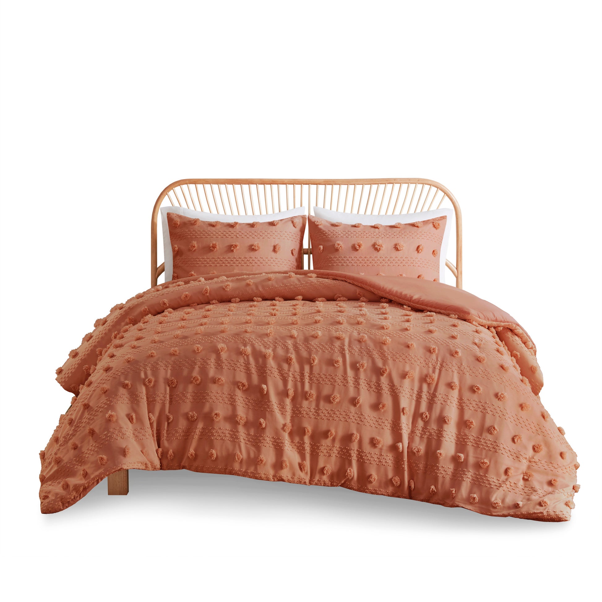 Intelligent Design Clip Jacquard Duvet Cover Set