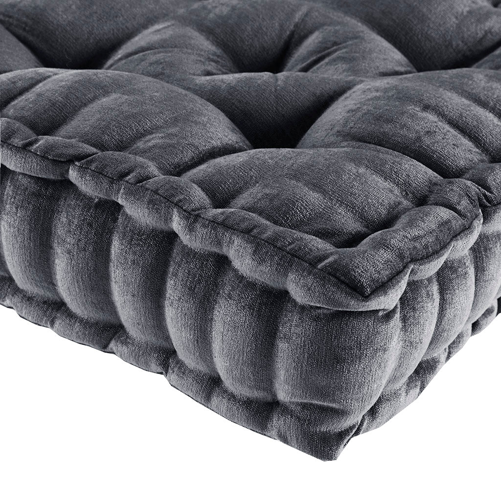 Intelligent Design Poly Chenille Square Floor Pillow Cushion