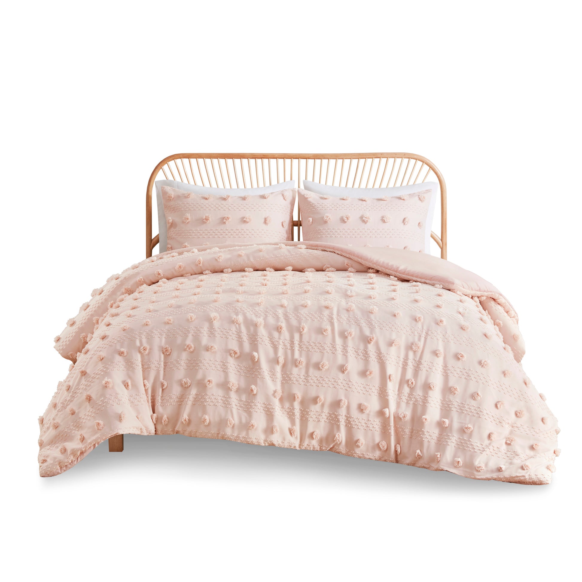 Intelligent Design Clip Jacquard Duvet Cover Set