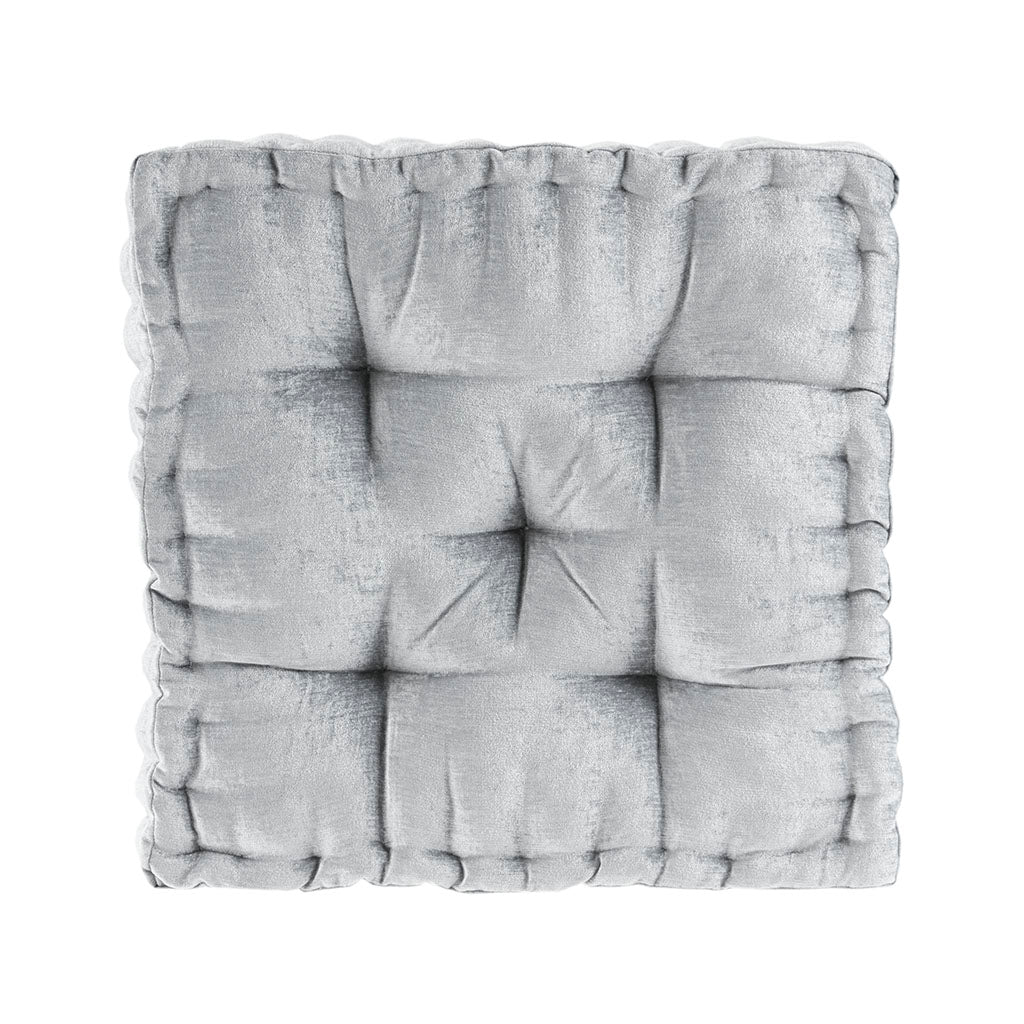 Azza Poly Chenille Square Floor Pillow Cushion