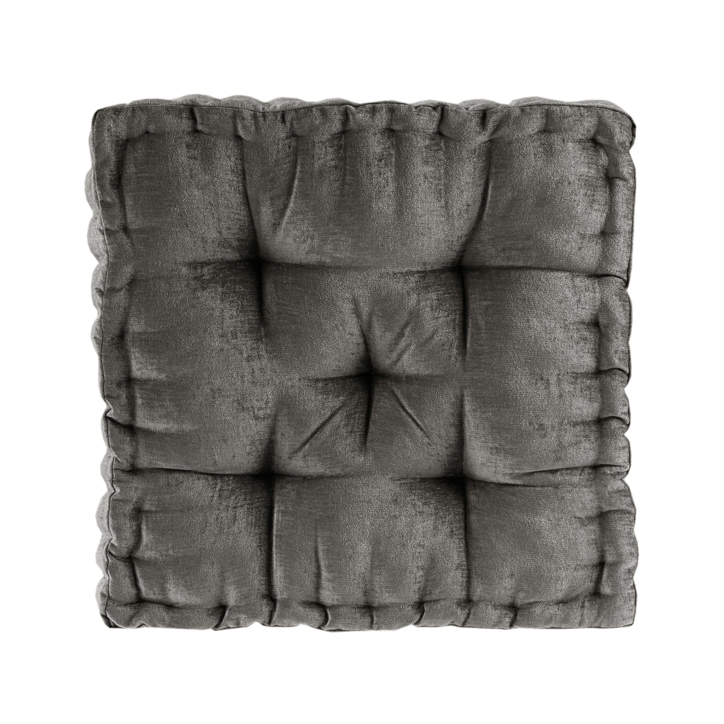 Azza Poly Chenille Square Floor Pillow Cushion
