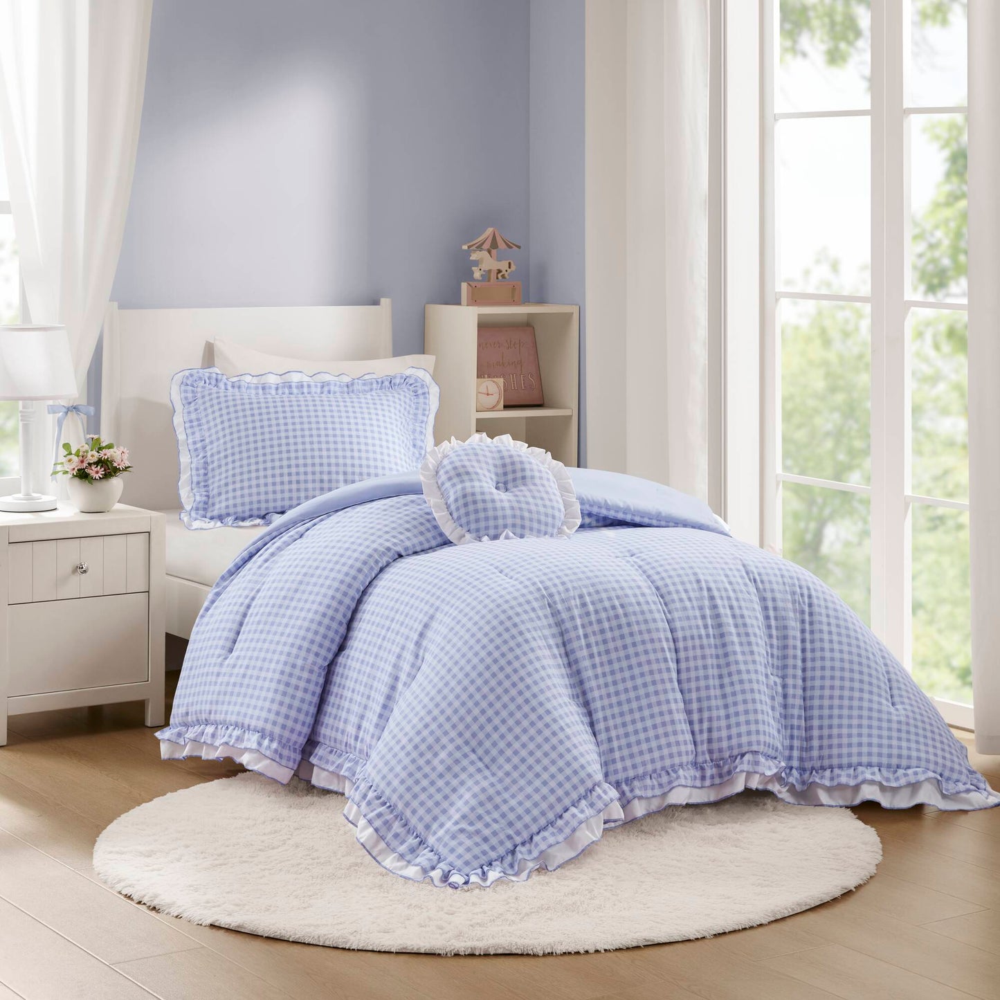 Rowena 4PCS Comforter Set