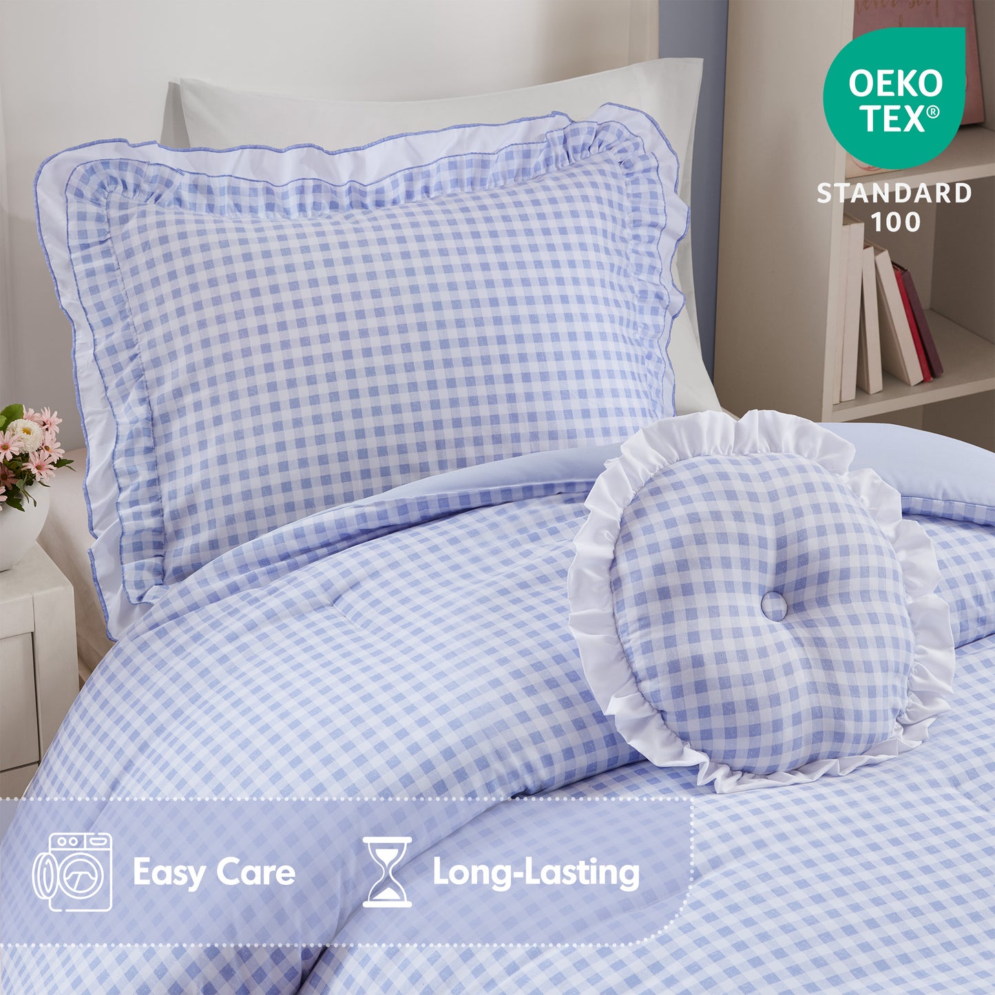 Rowena 4PCS Comforter Set