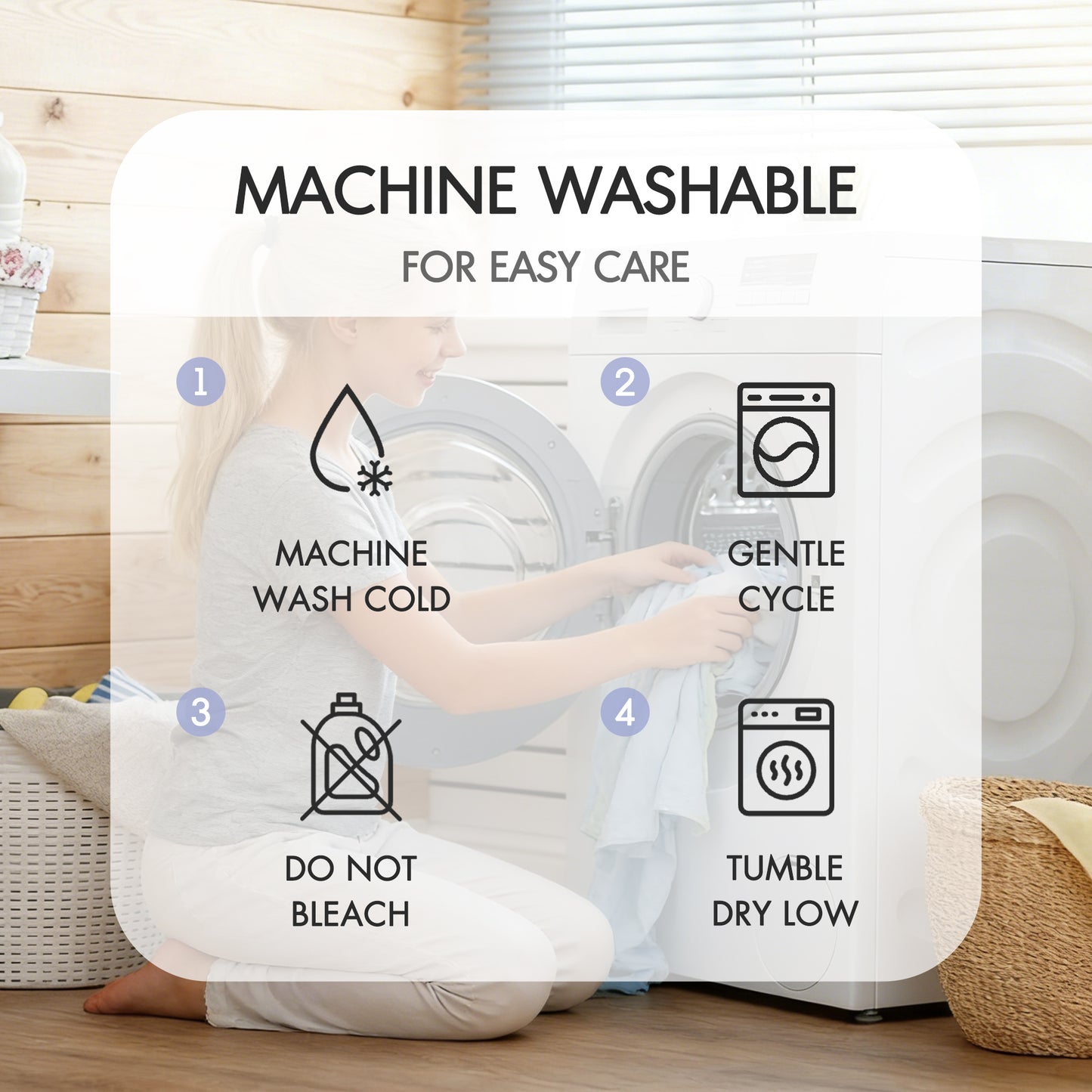 Rowena 4PCS Comforter Set