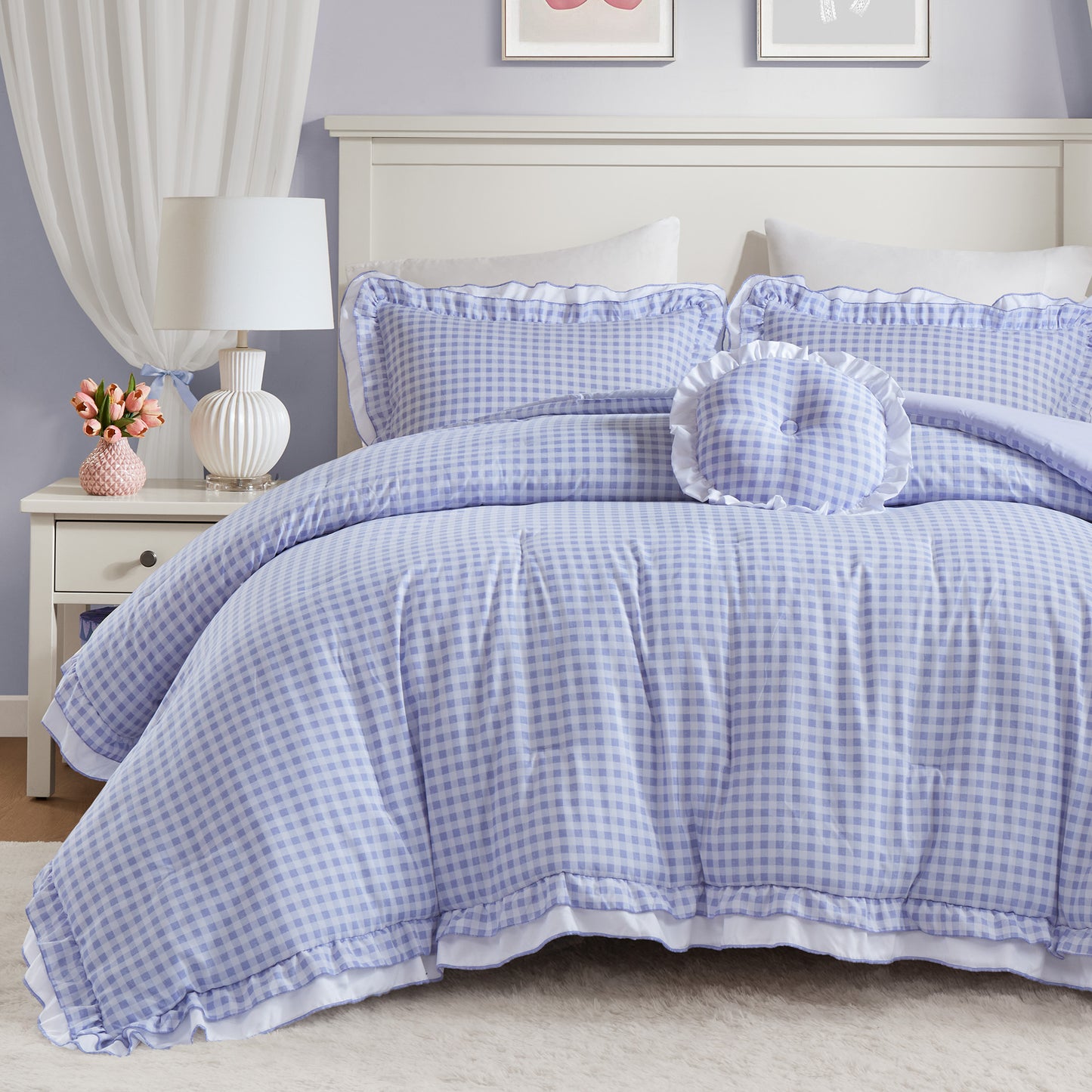 Rowena 4PCS Comforter Set