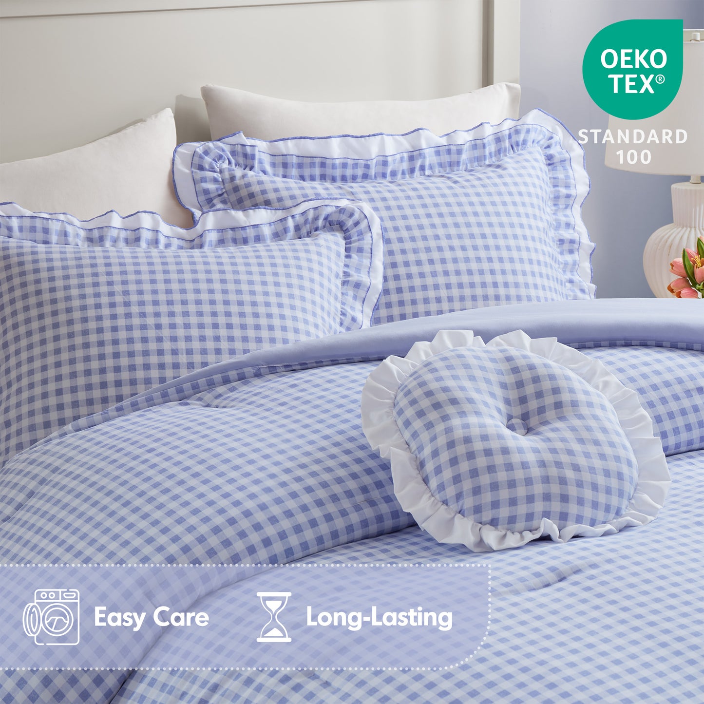 Rowena 4PCS Comforter Set