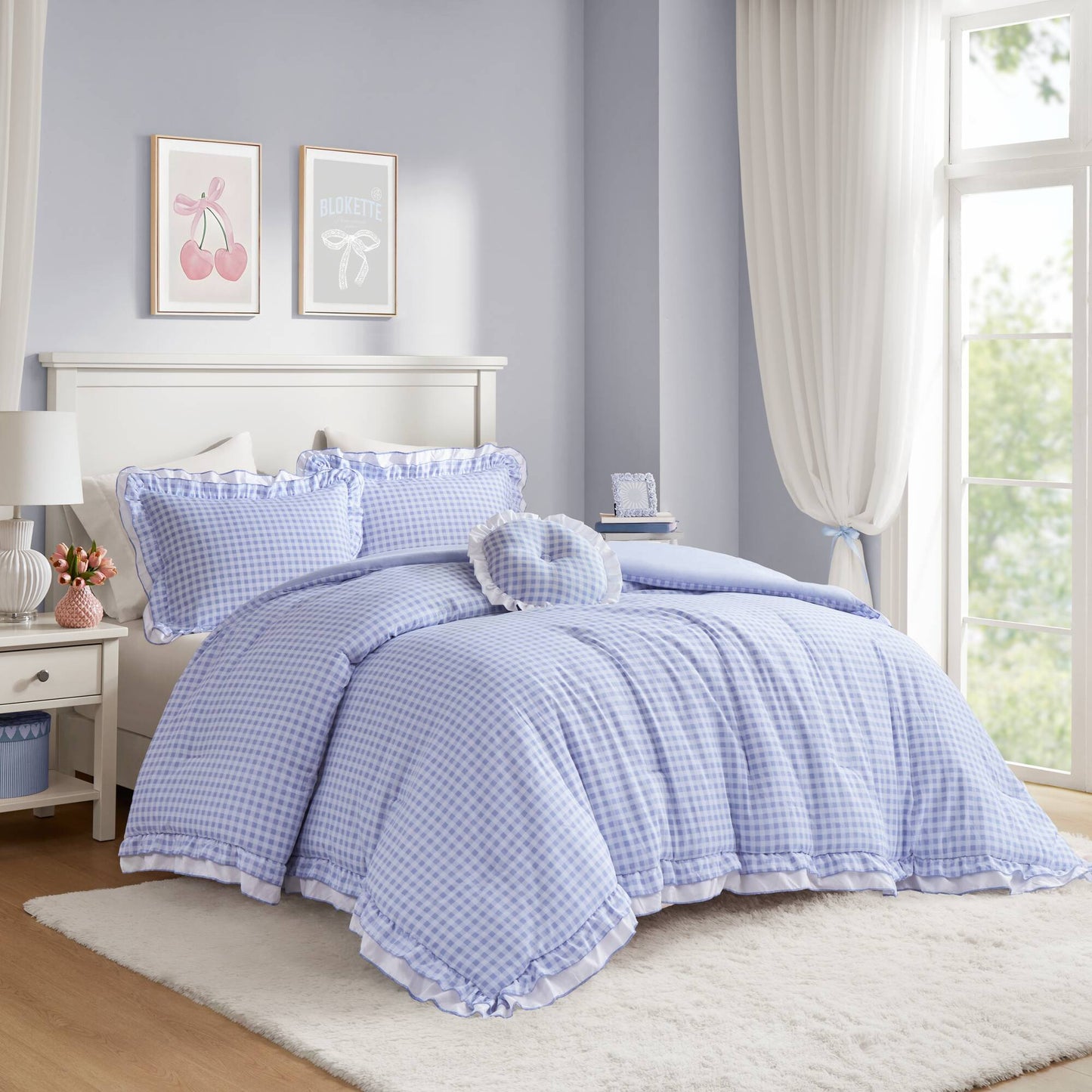 Rowena 4PCS Comforter Set